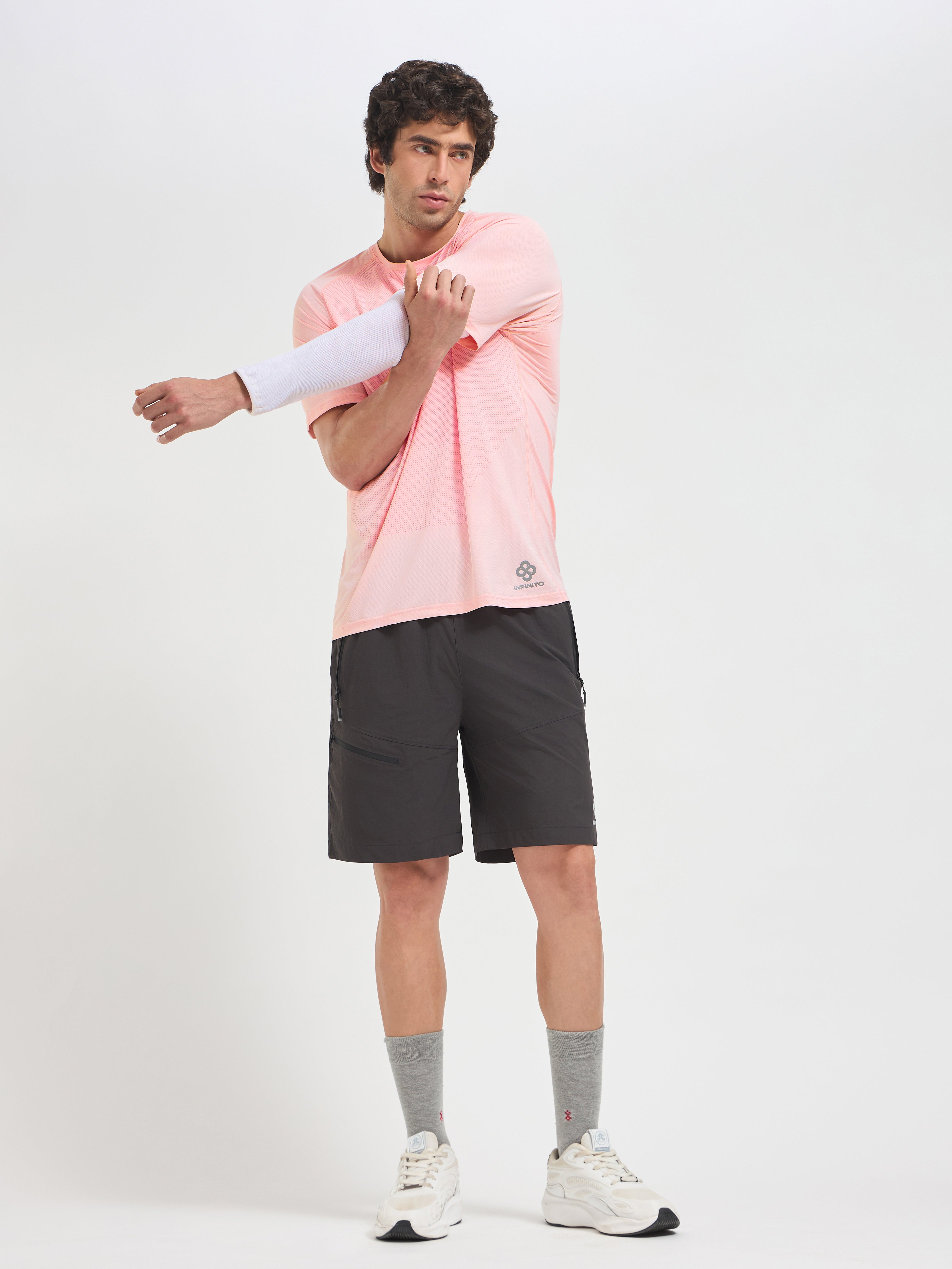 PaceMesh Premium Gym T-Shirt for Men – Breathable Luxury Workout Wear