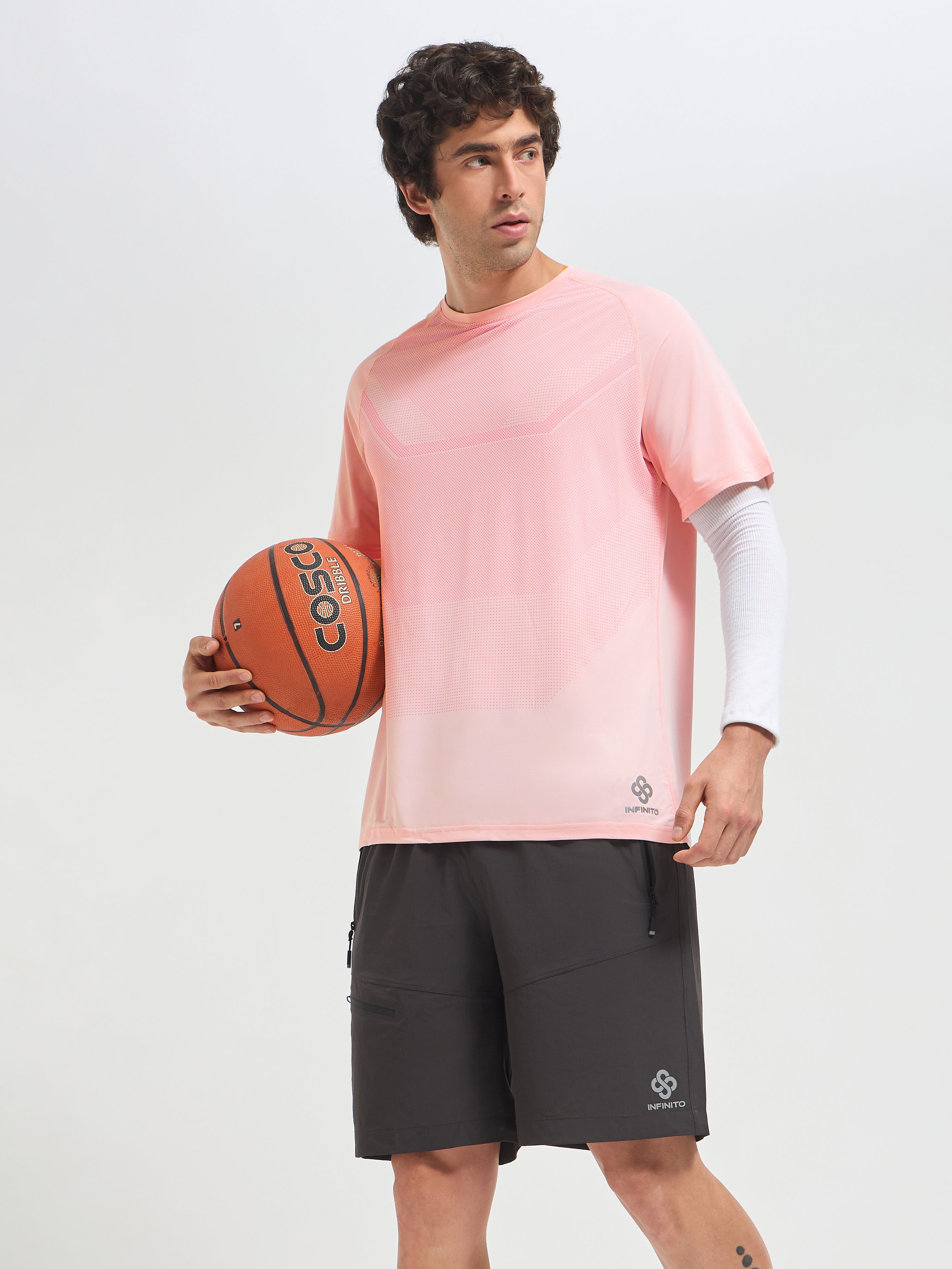 PaceMesh Premium Gym T-Shirt for Men – Breathable Luxury Workout Wear