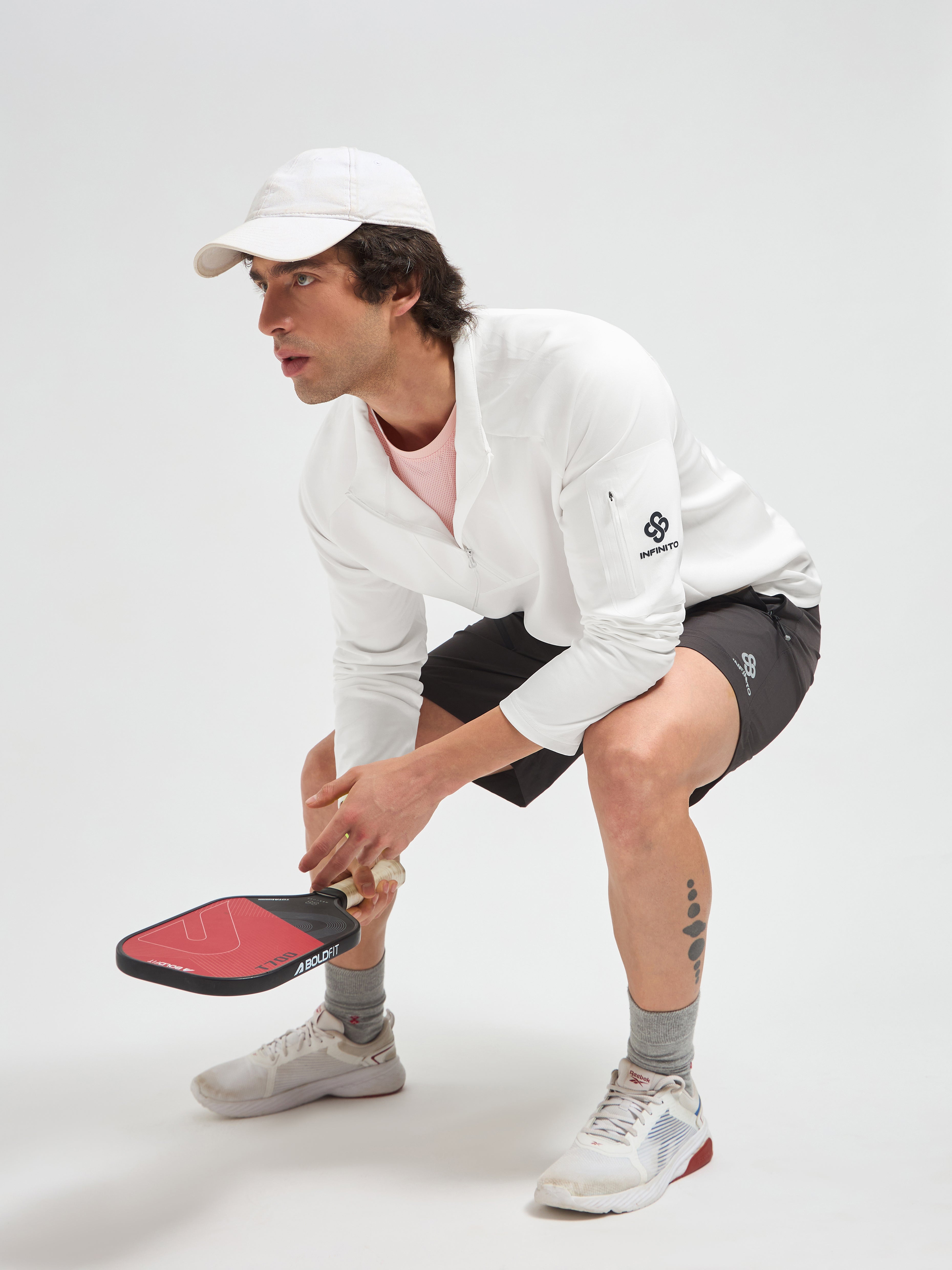 MotionPro Quarter Zip Jacket – Stylish Activewear for Men