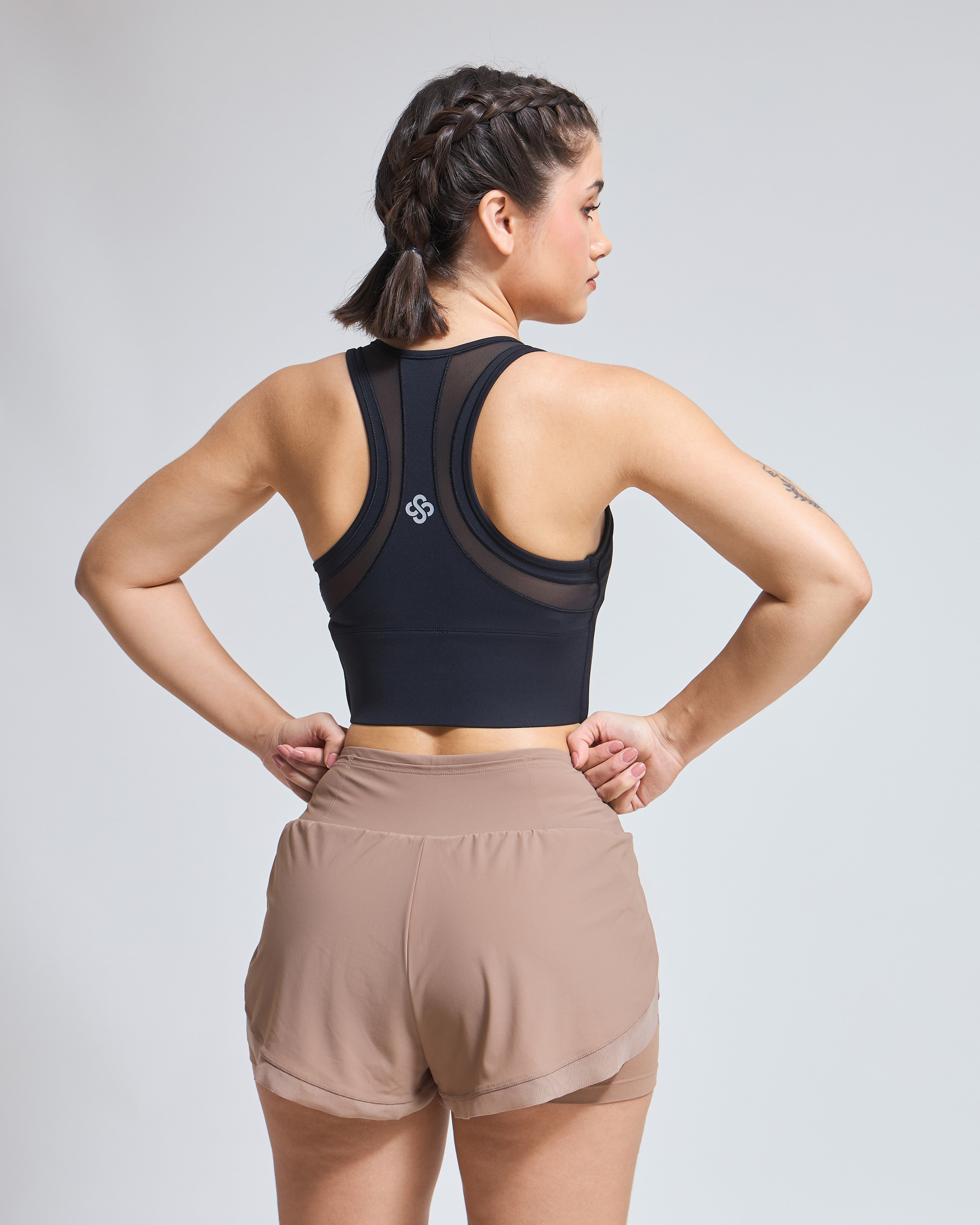 Luxury Gym Wear – ZipIt Mesh Bra for Women