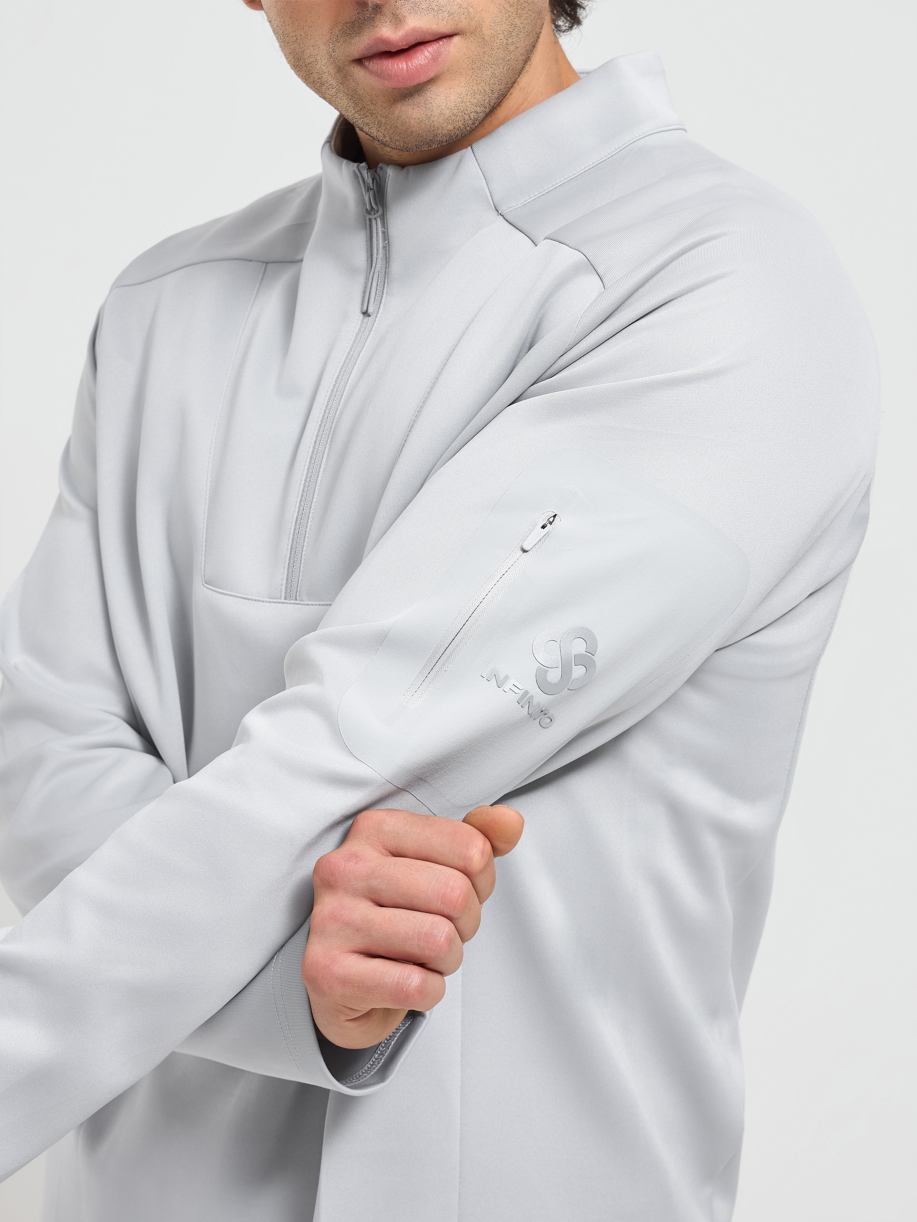 MotionPro Quarter Zip Jacket – Stylish Activewear for Men