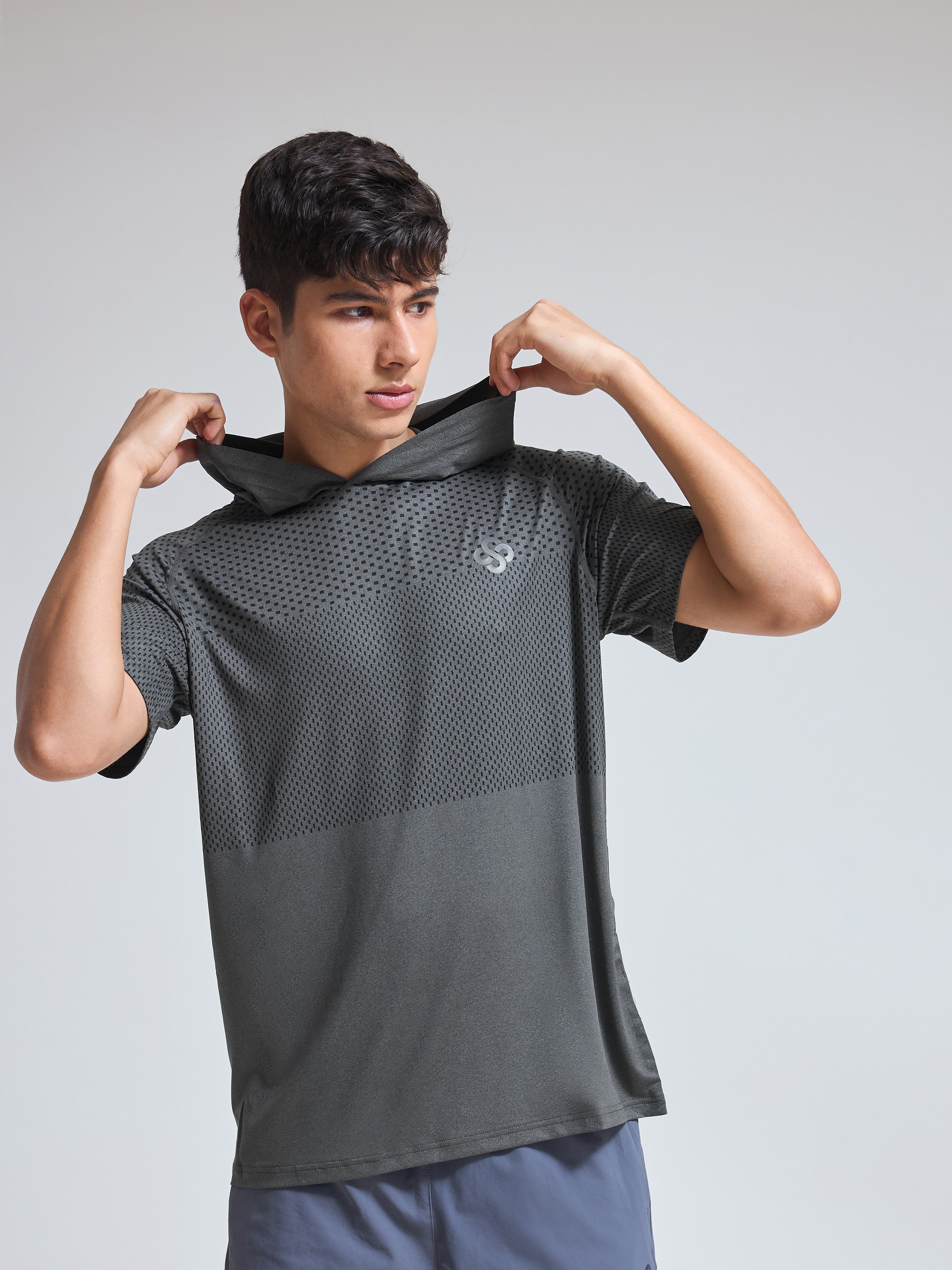SportTec Hoodie T-Shirt for Men