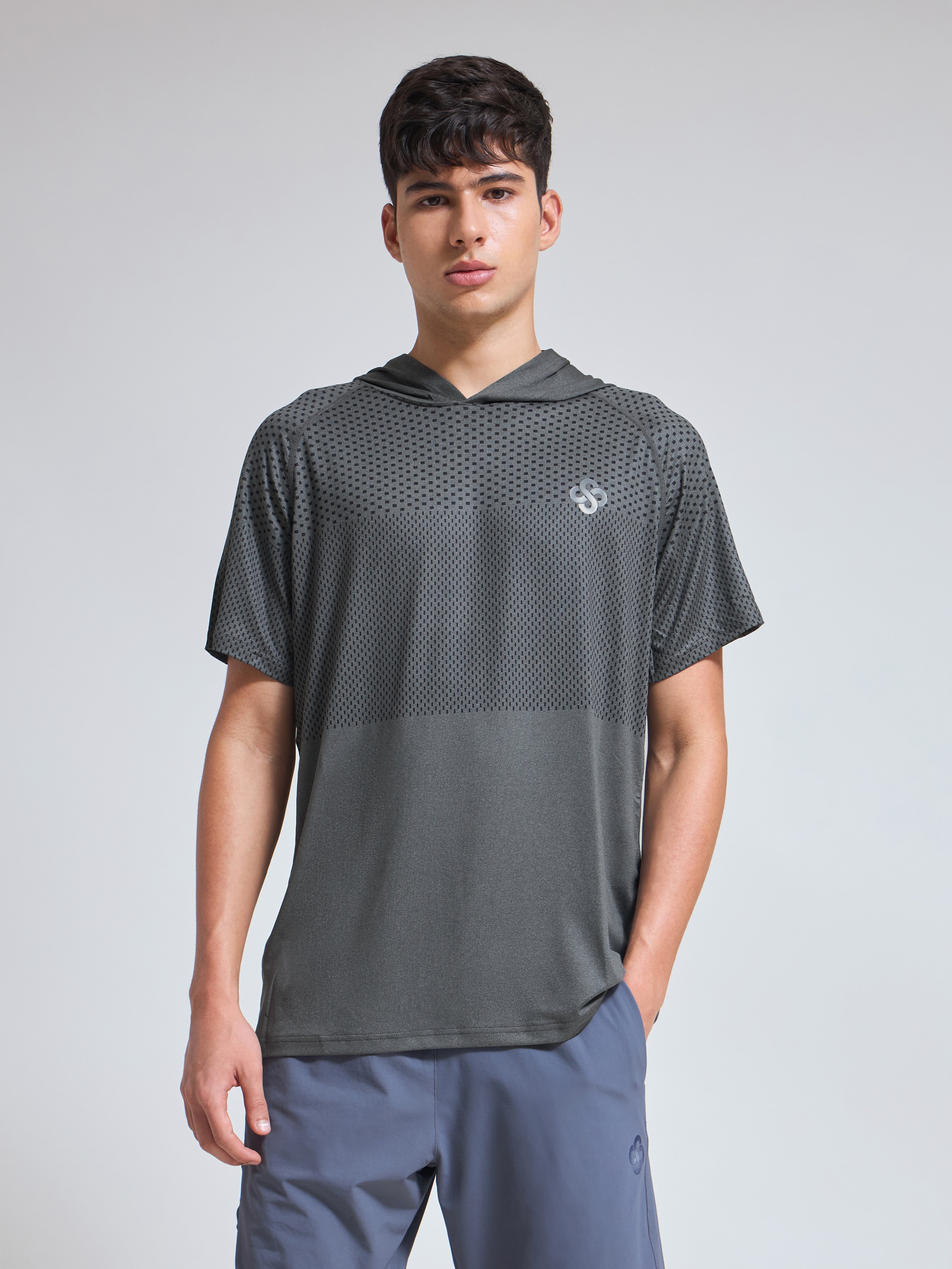SportTec Hoodie T-Shirt for Men