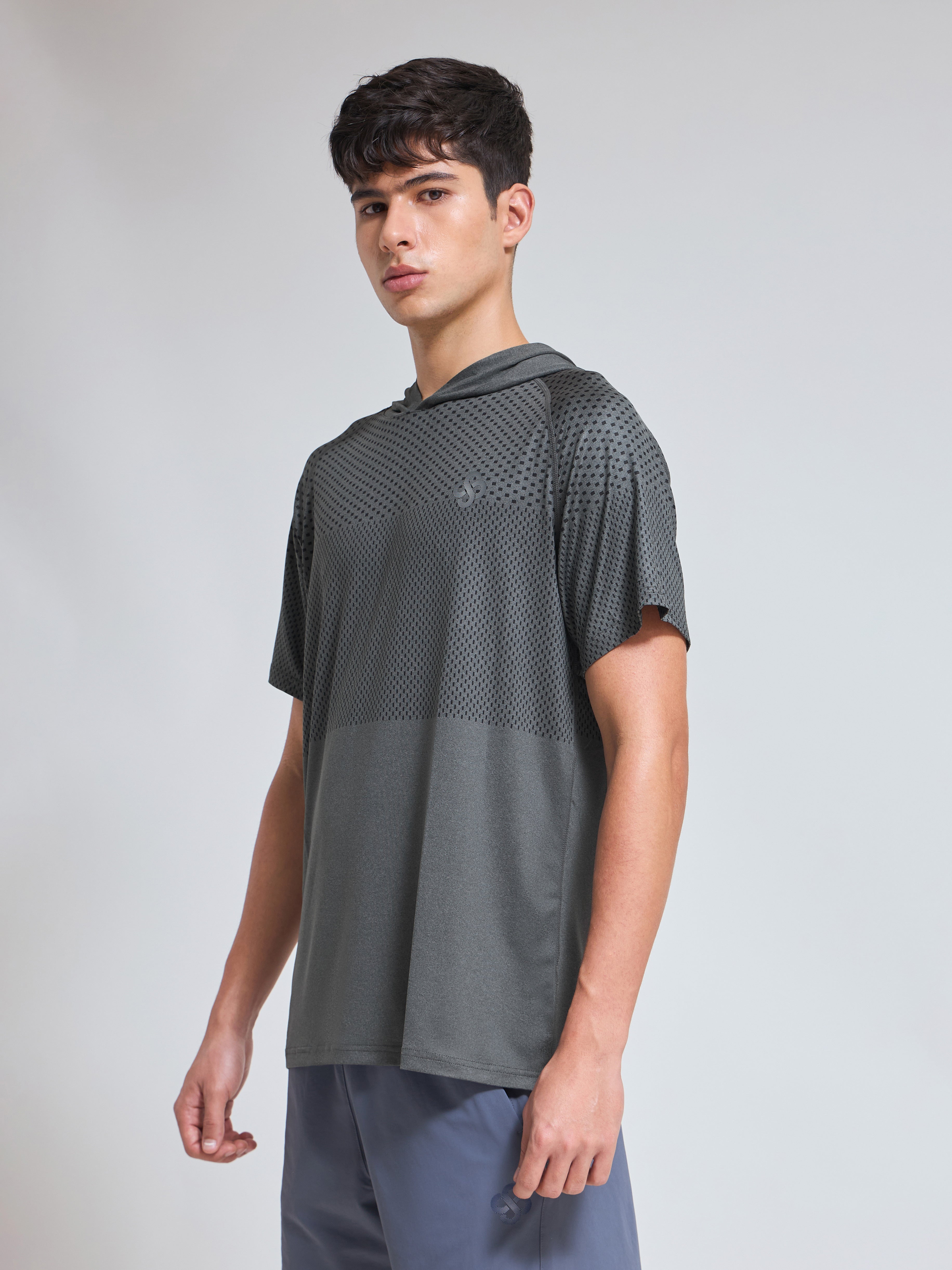 SportTec Hoodie T-Shirt for Men
