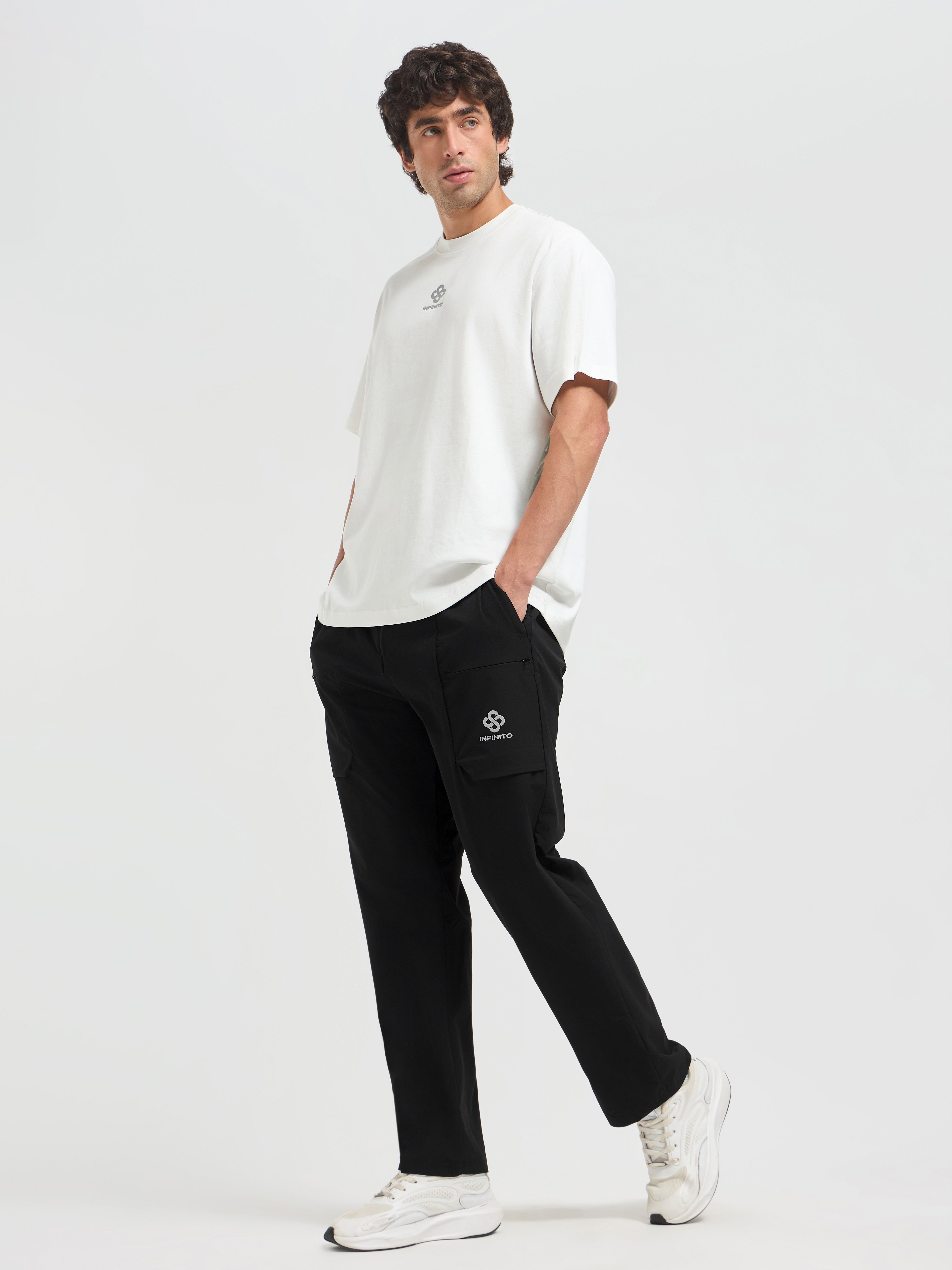 TerraMove Buckled Waist Straight Pant – Designer Men’s Workout Pants