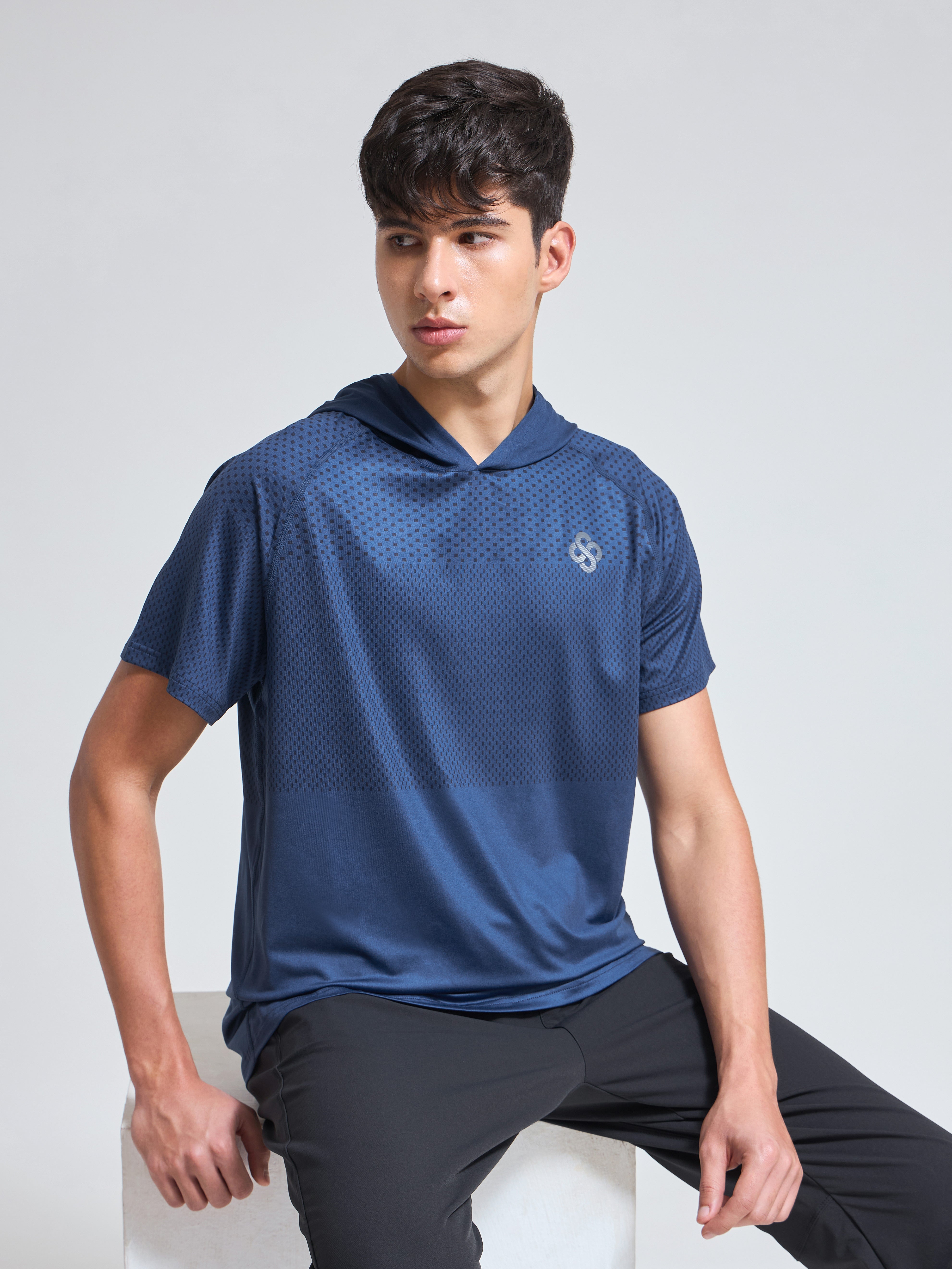 SportTec Hoodie T-Shirt for Men