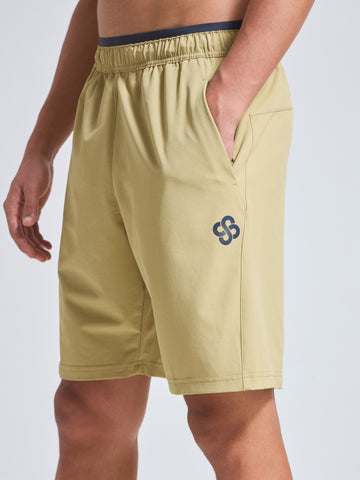 Infinito’s AquaShield Quick-Drying Shorts featuring breathable fabric, water-repellent finish, and a flexible fit for active lifestyles