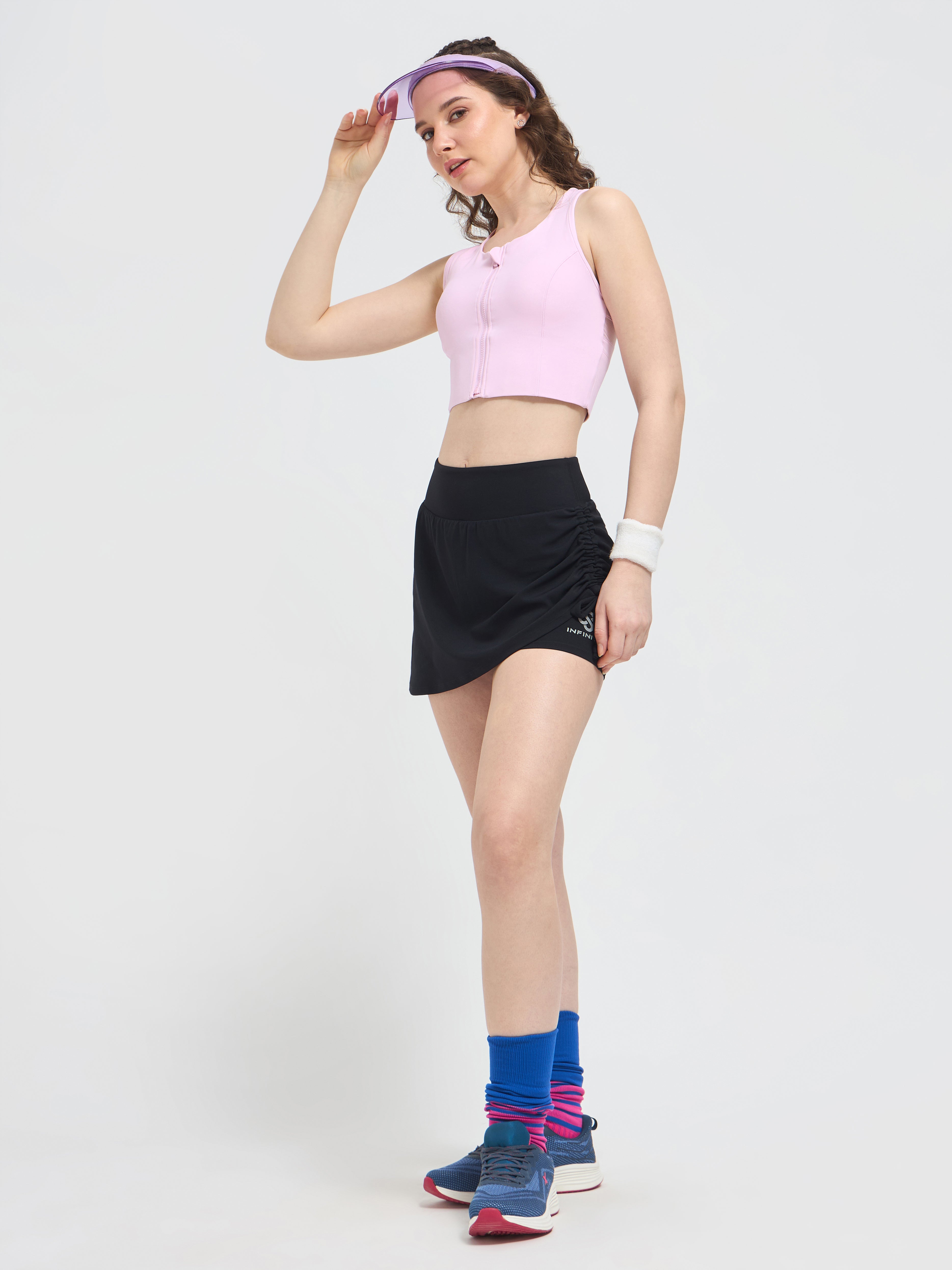 Luxury Gym Wear – ZipIt Mesh Bra for Women