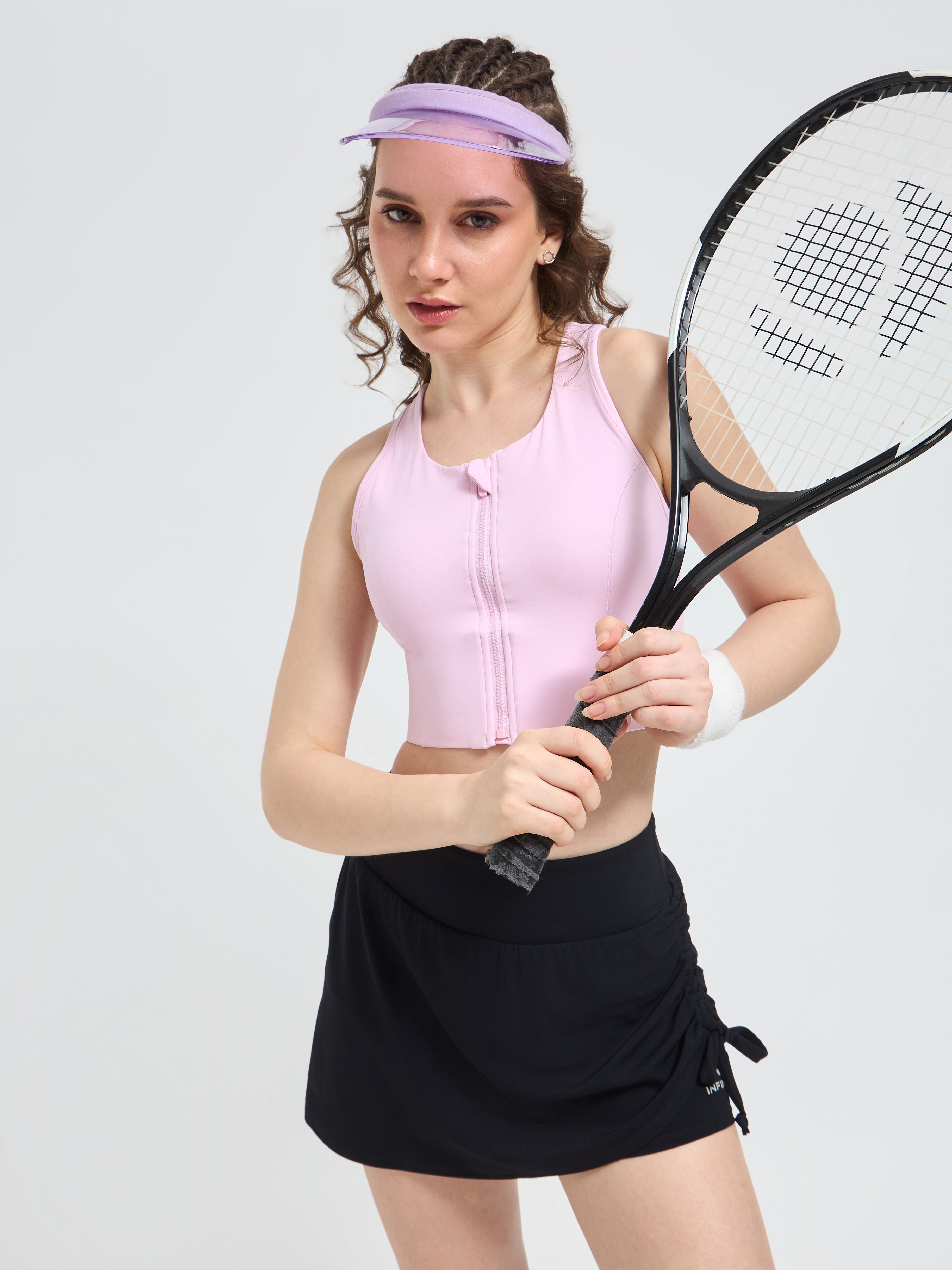 Luxury Gym Wear – ZipIt Mesh Bra for Women