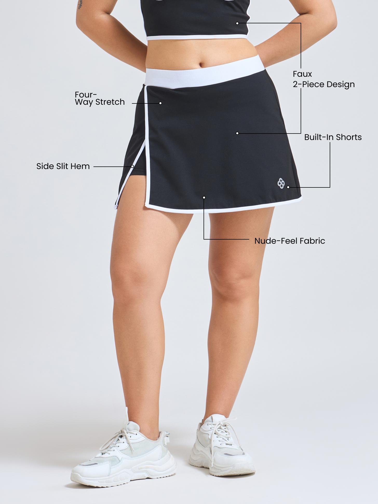 FlexiWear Wrapped Luxury Skirt For Women