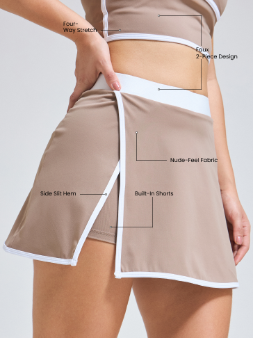 FlexiWear Wrapped Luxury Skirt For Women