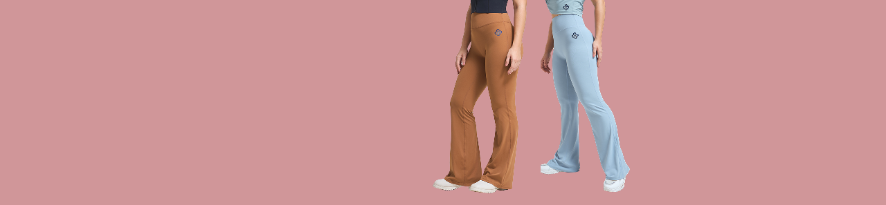 Comfortable and sleek women’s activewear pants from Infinito for gym and casual wear