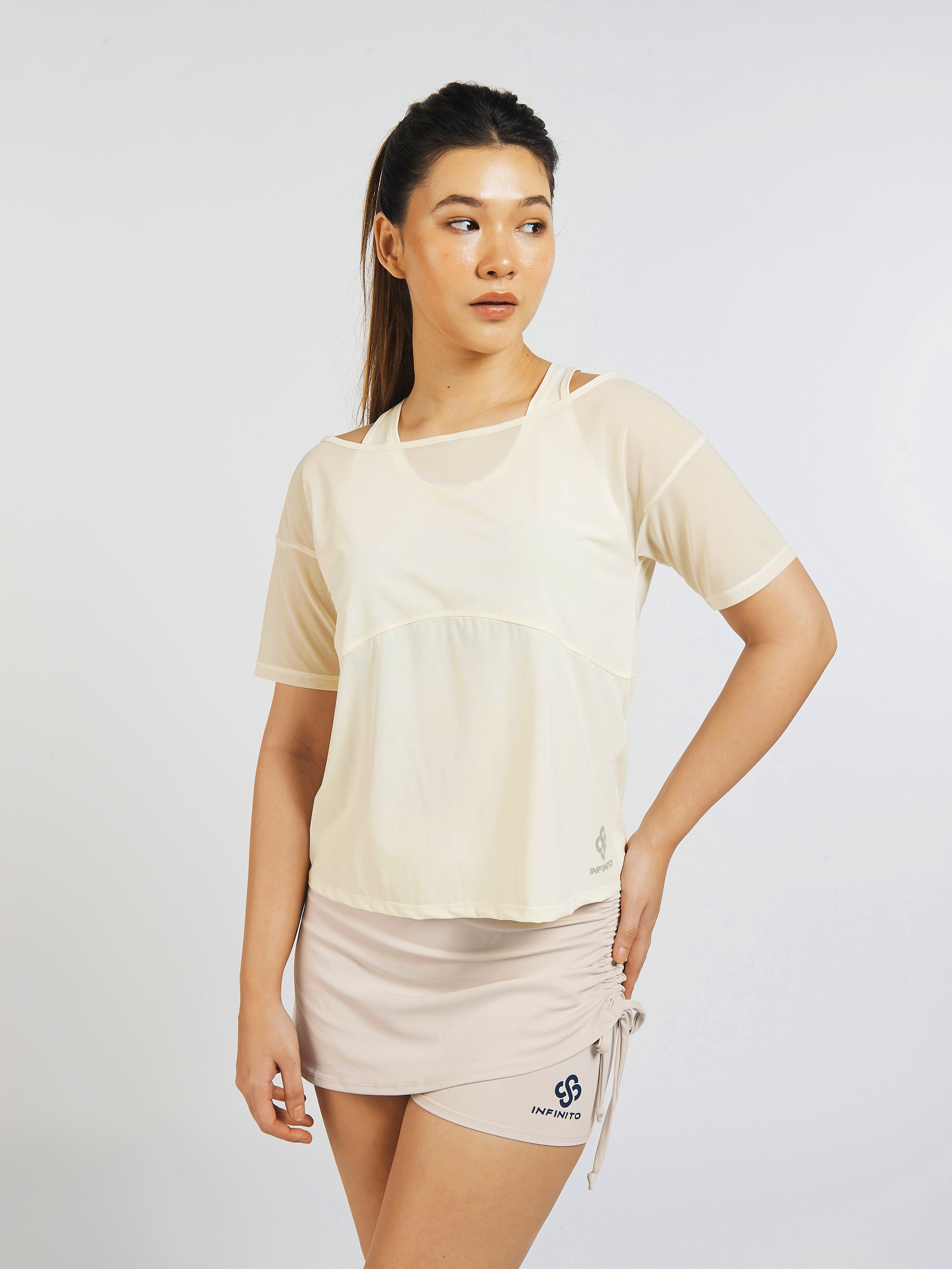 Mesh Marvel Quick-Dry Top