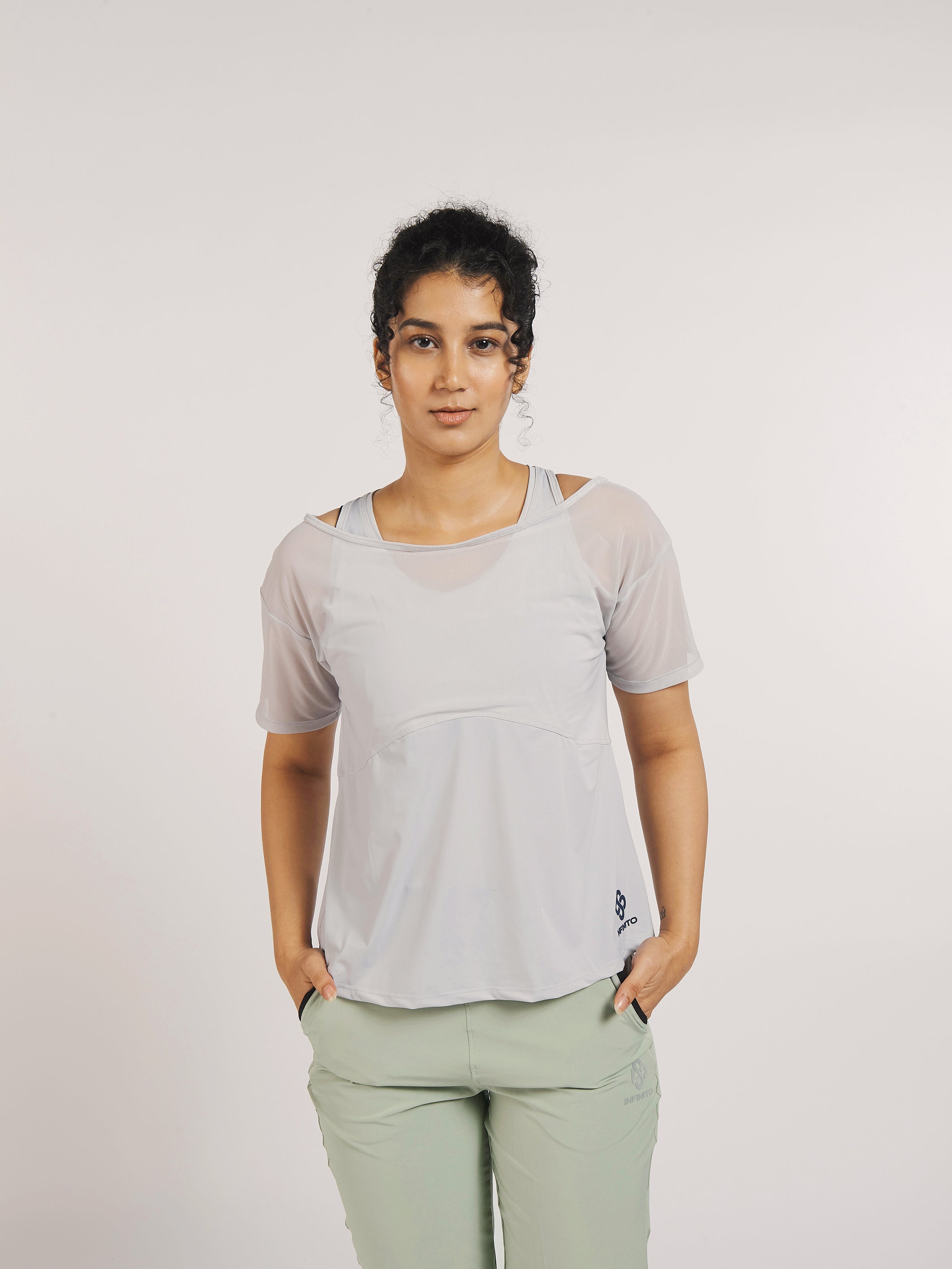 Mesh Marvel Quick-Dry Top