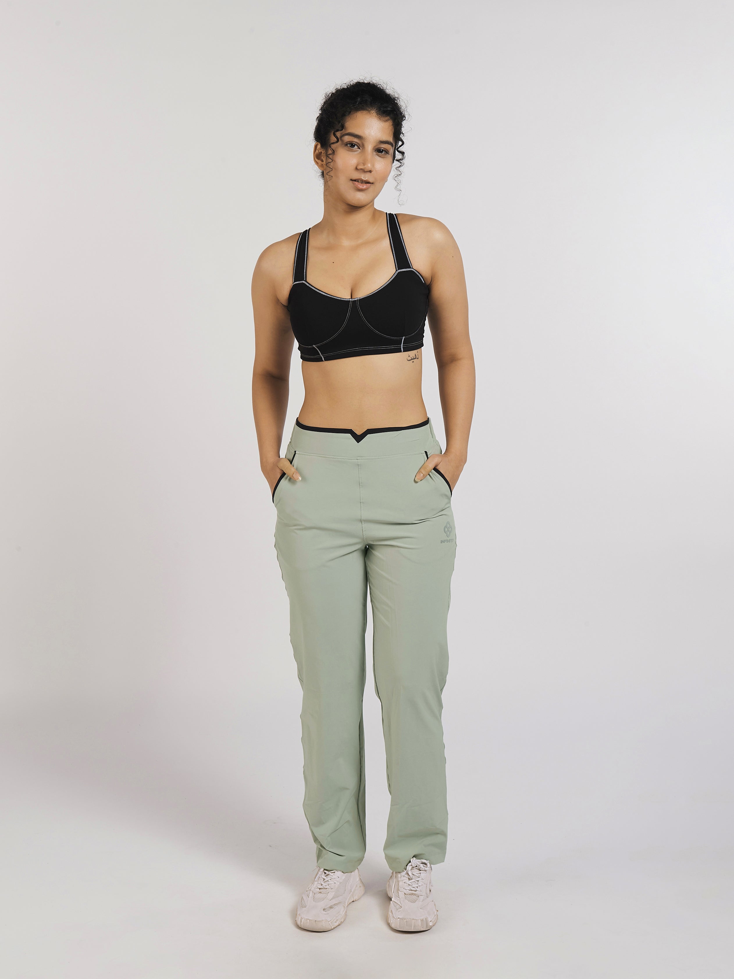 FitFemme High-Waist Running Pants