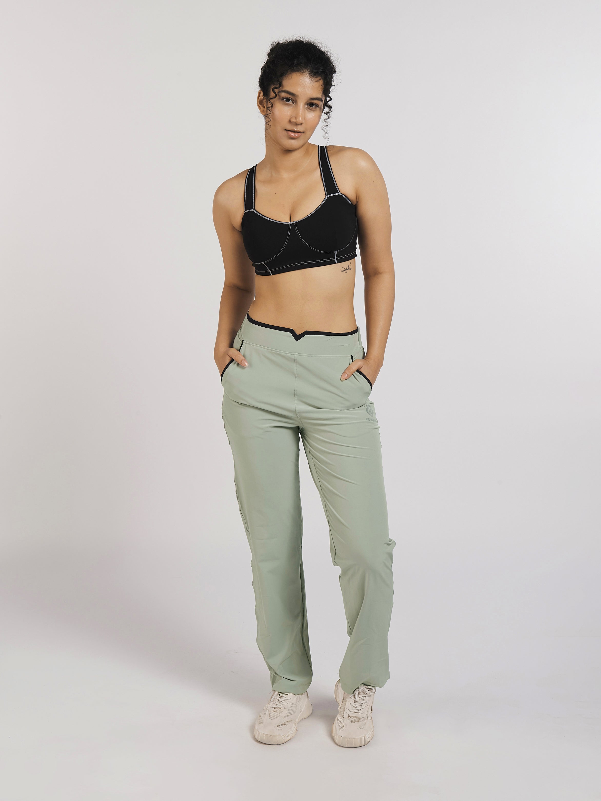 FitFemme High-Waist Running Pants