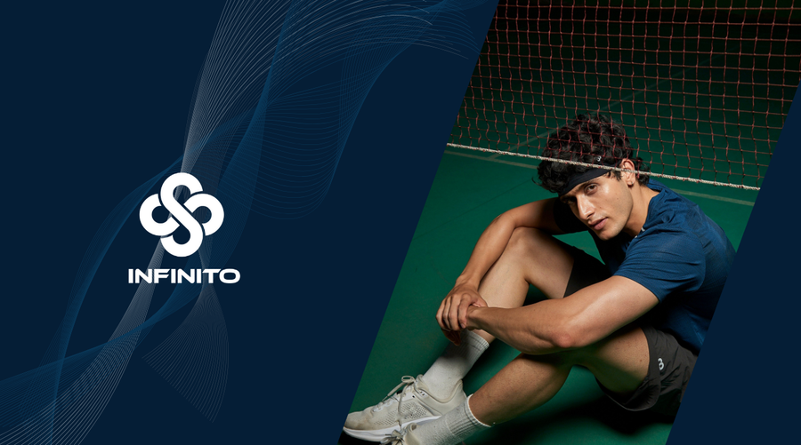 Premium fitness clothing for men – Infinito luxury activewear India, stylish gym wear, and breathable workout clothes