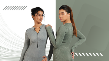 High-end gym clothes fabric guide featuring luxury gym wear, moisture-wicking fabric, and Infinito premium activewear India.