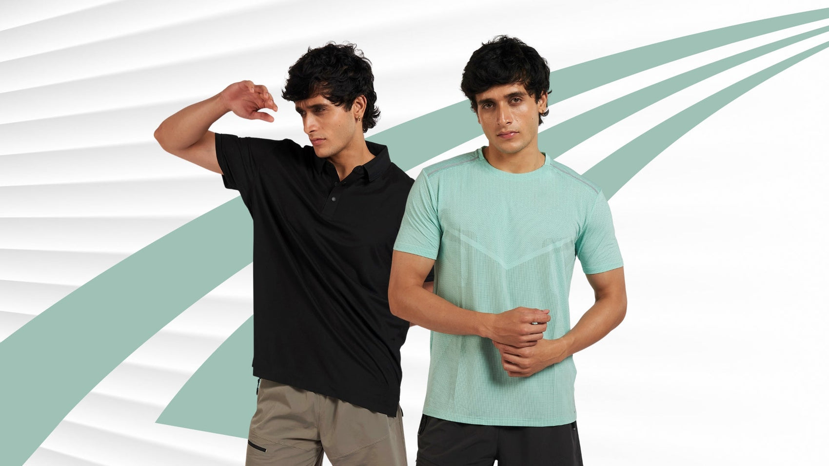 Breathable luxury gym wear for humid Indian weather – InfinitoWear India climate-ready activewear banner