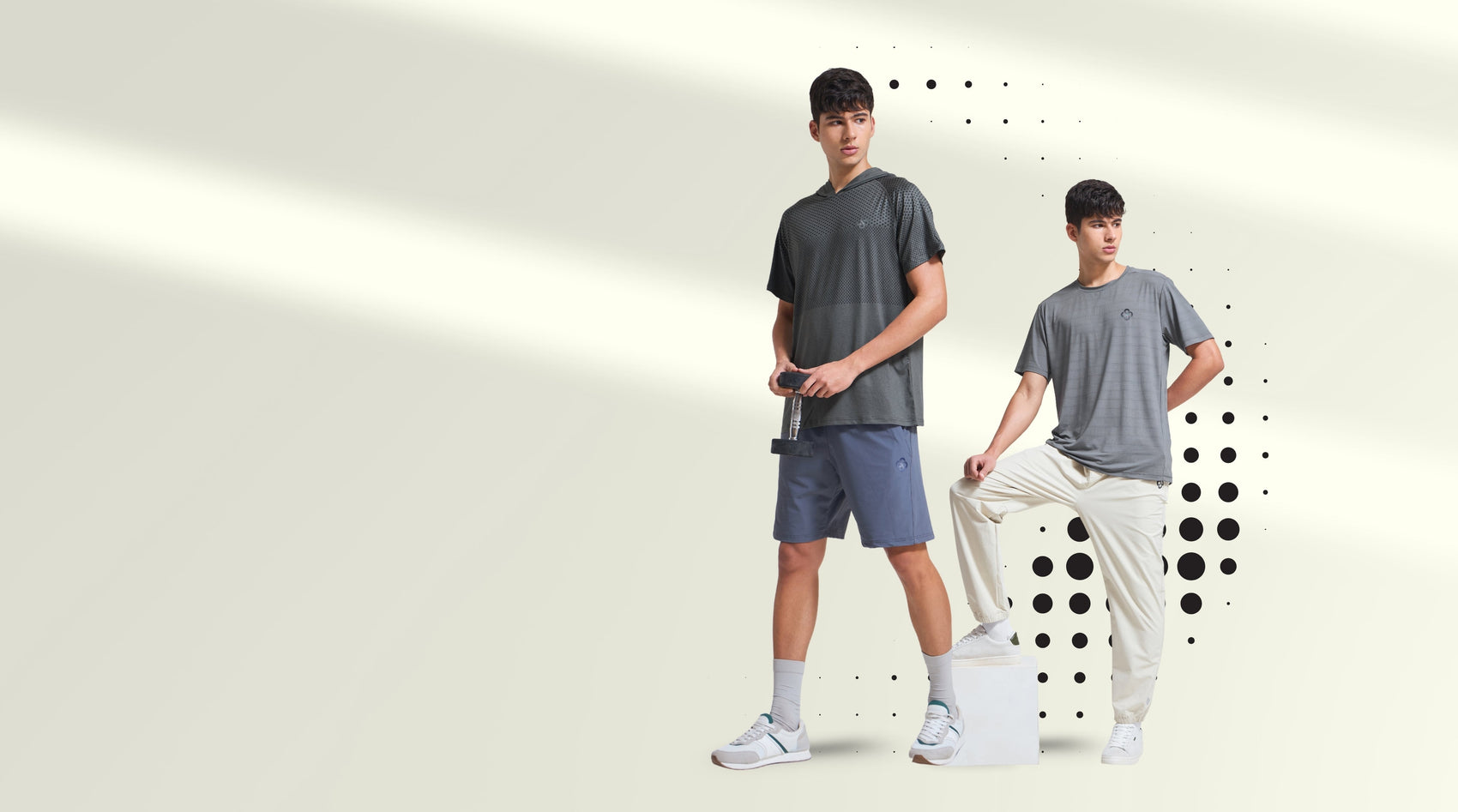 Infinito quick-dry shorts for men – premium gym wear and stylish activewear India