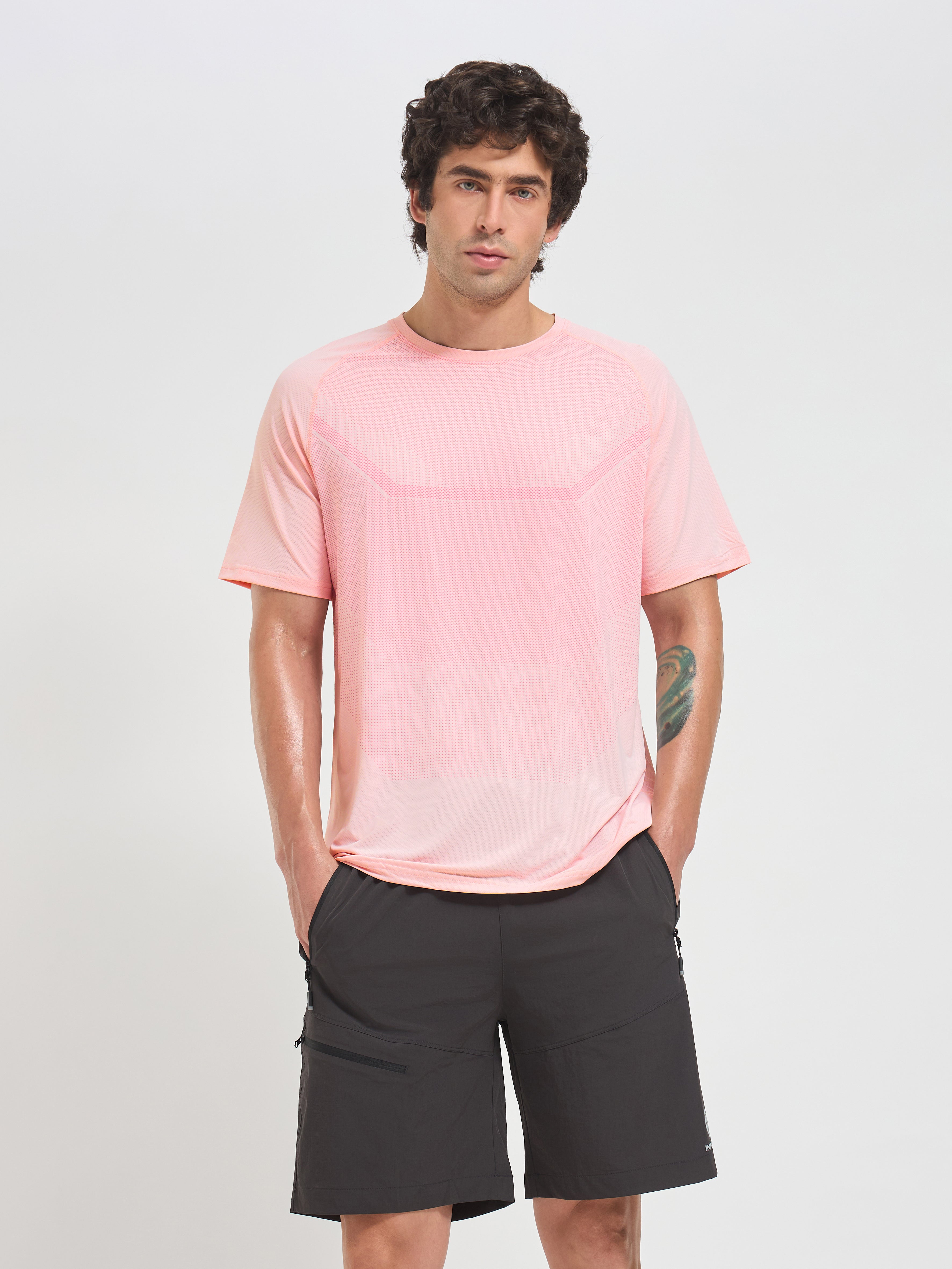 PaceMesh Premium Gym T-Shirt for Men – Breathable Luxury Workout Wear