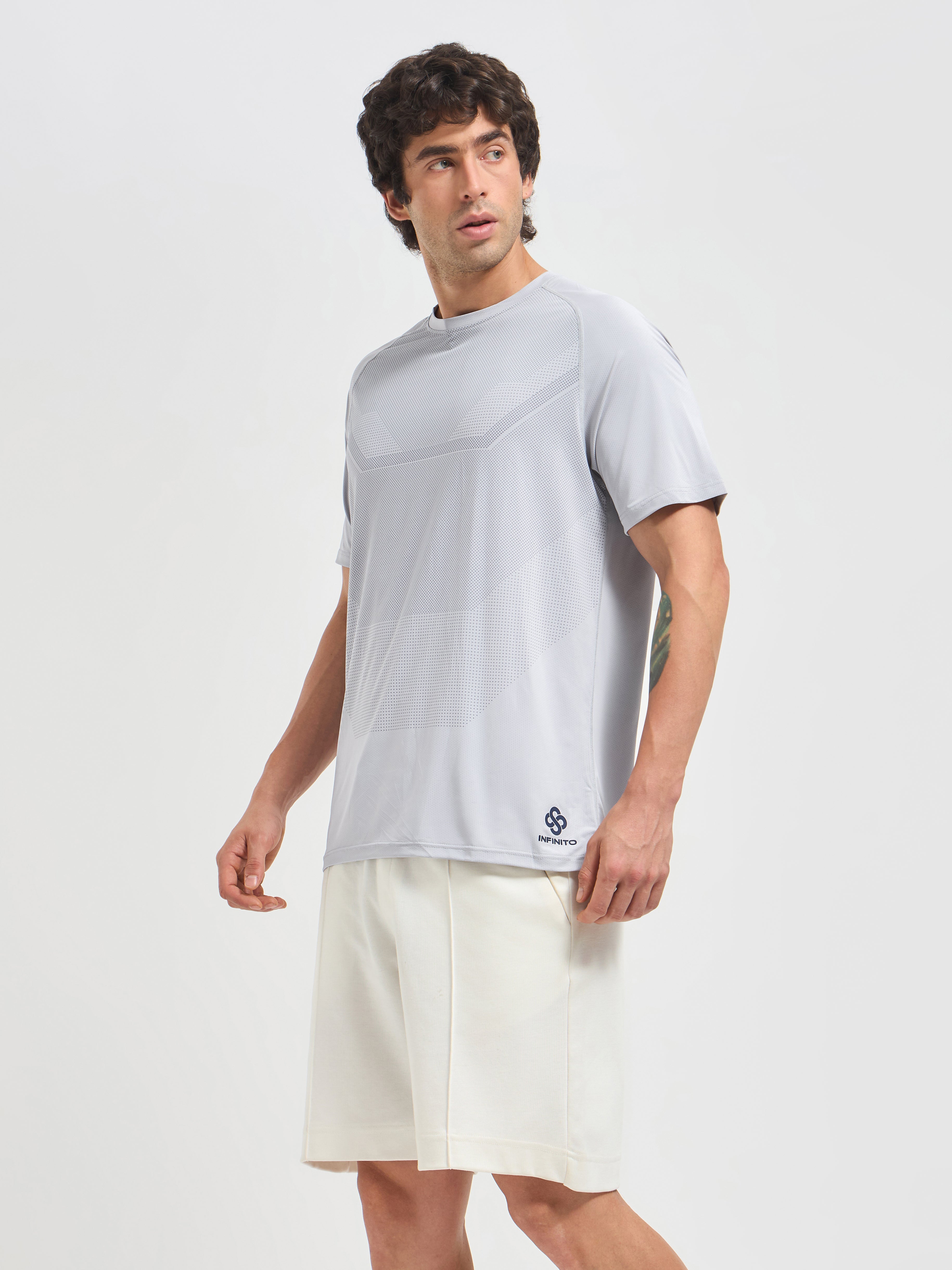 PaceMesh Premium Gym T-Shirt for Men – Breathable Luxury Workout Wear