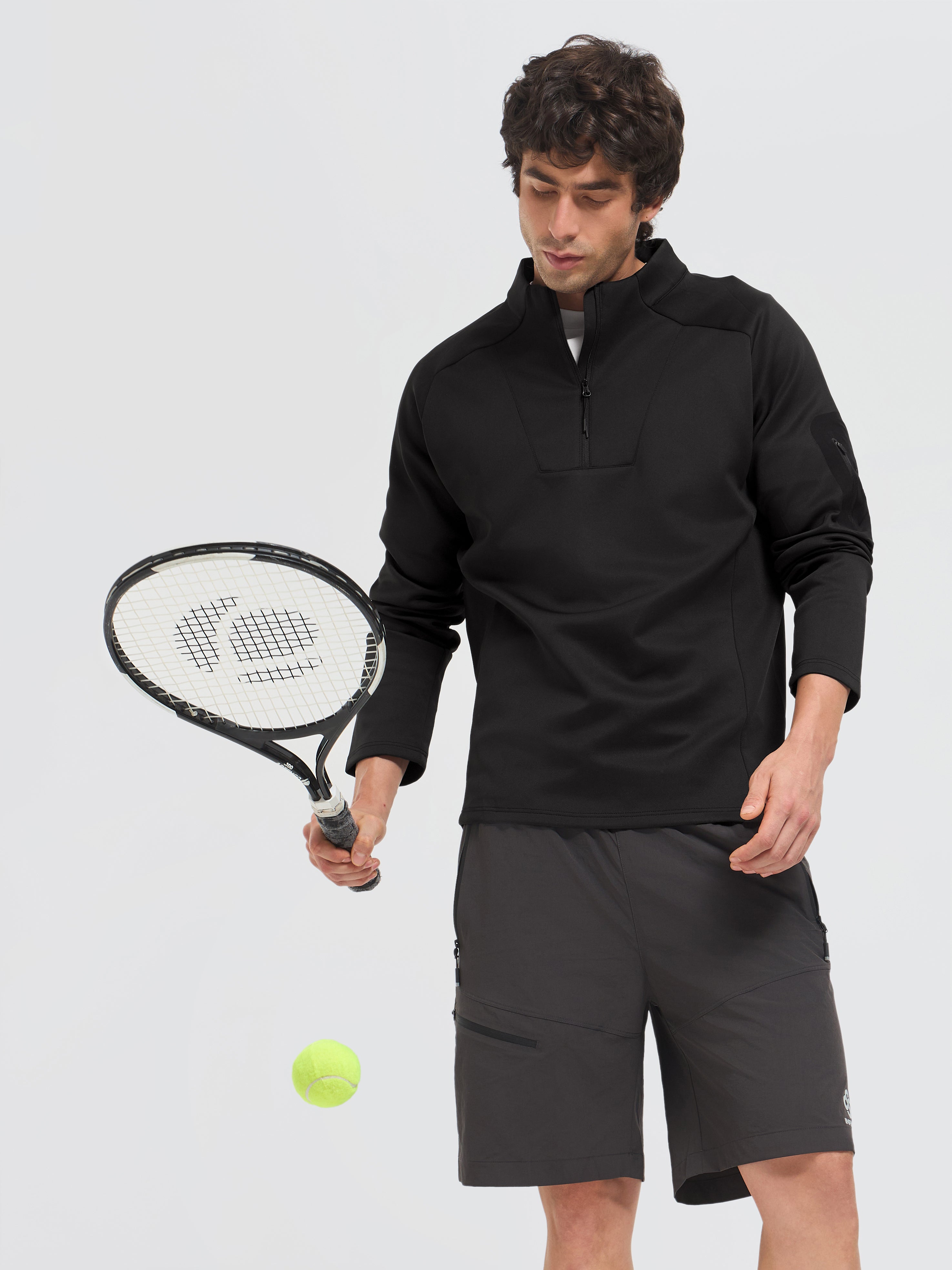 MotionPro Quarter Zip Jacket – Stylish Activewear for Men
