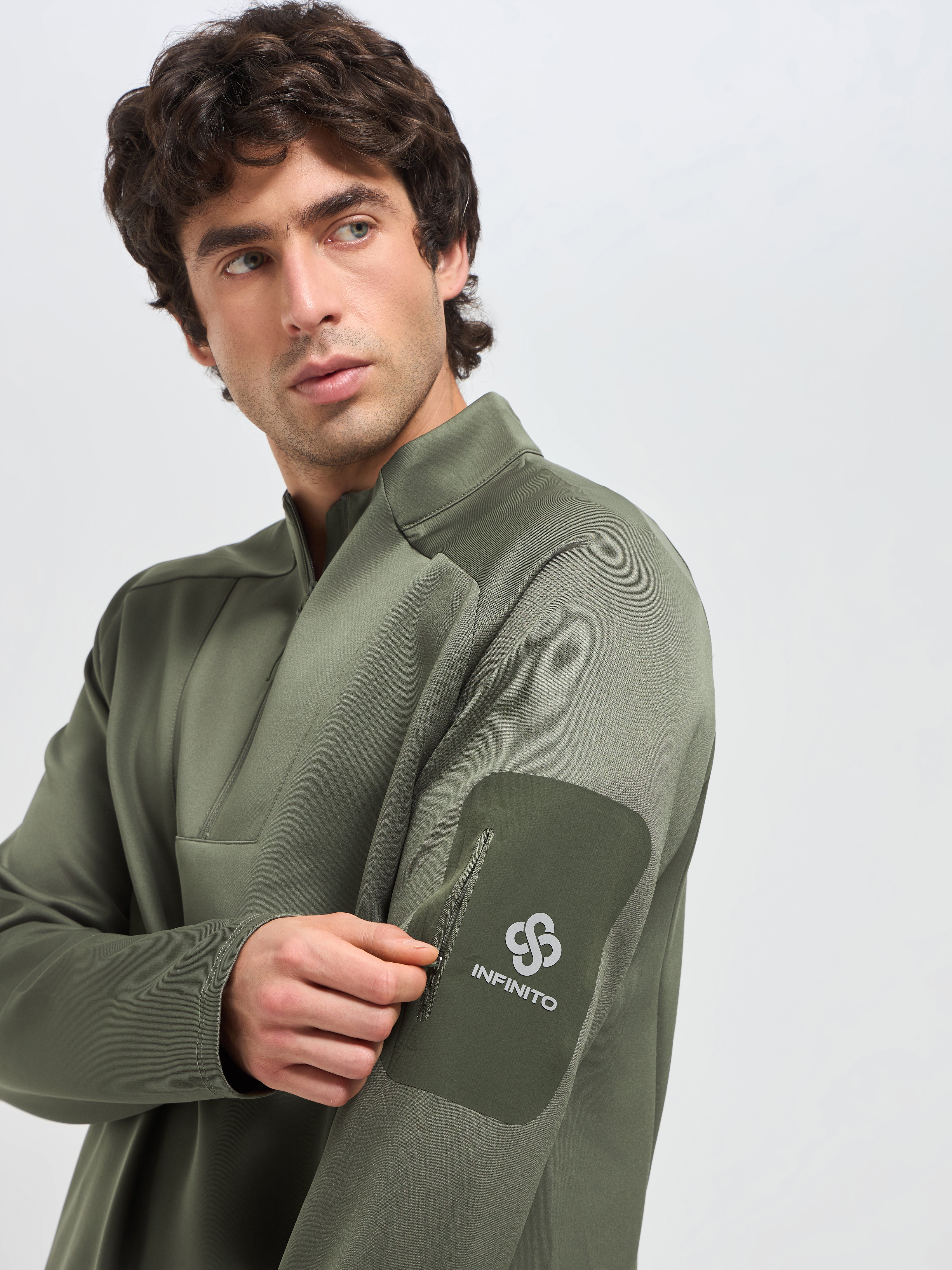 MotionPro Quarter Zip Jacket – Stylish Activewear for Men