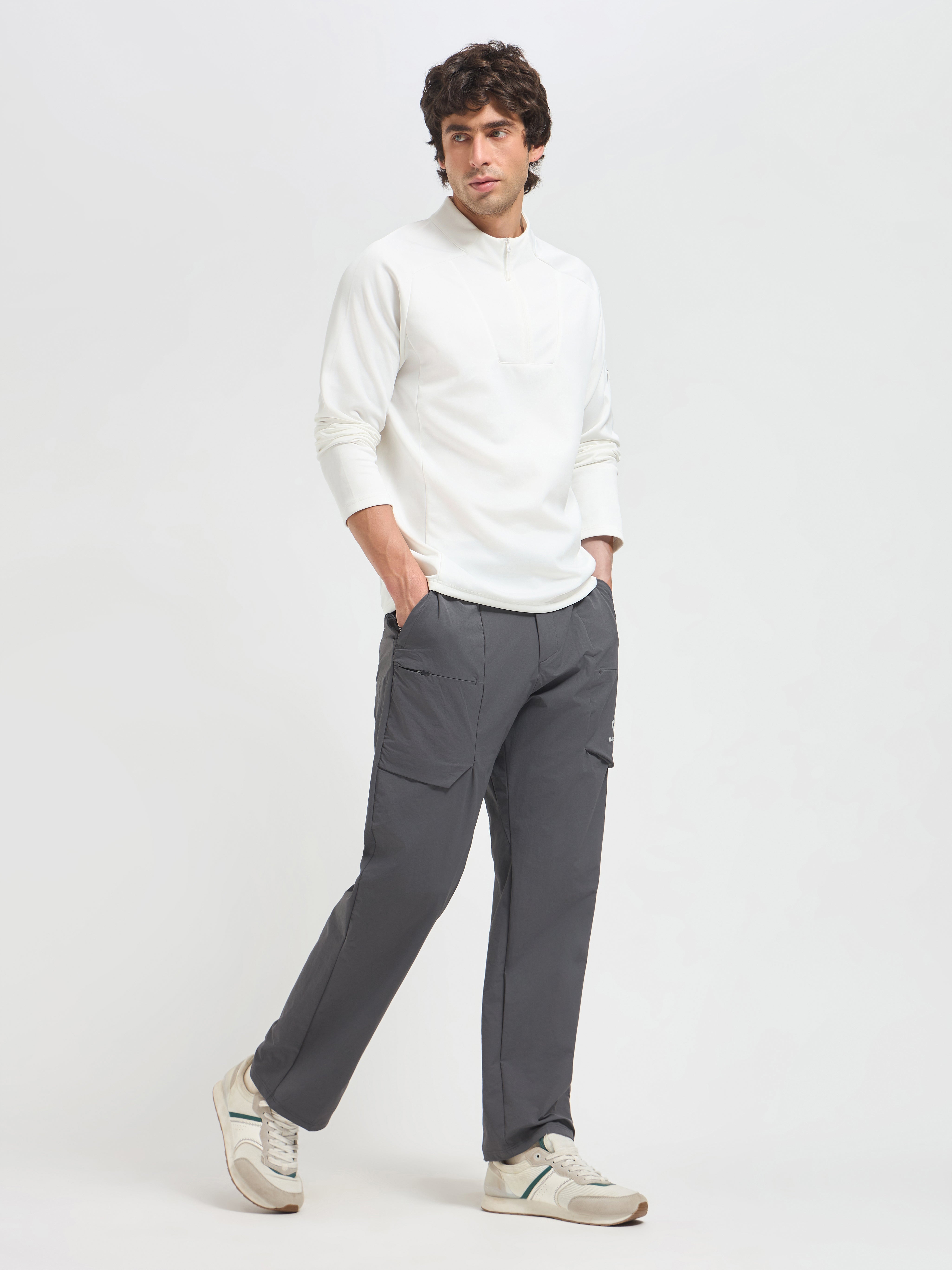 TerraMove Buckled Waist Straight Pant – Designer Men’s Workout Pants