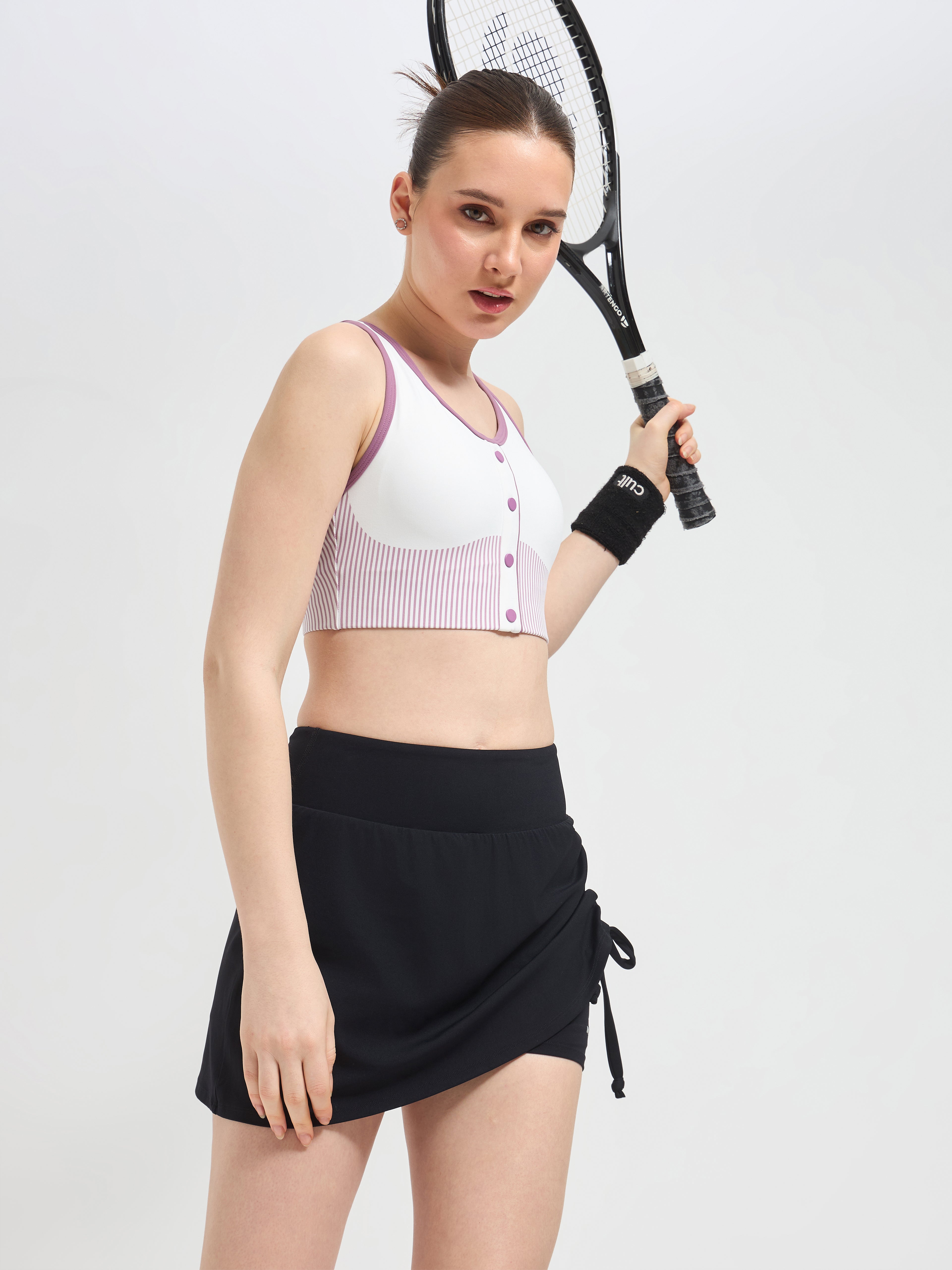 RallyAce Zip Luxury Sports Bra – Premium Women’s Gym Wear