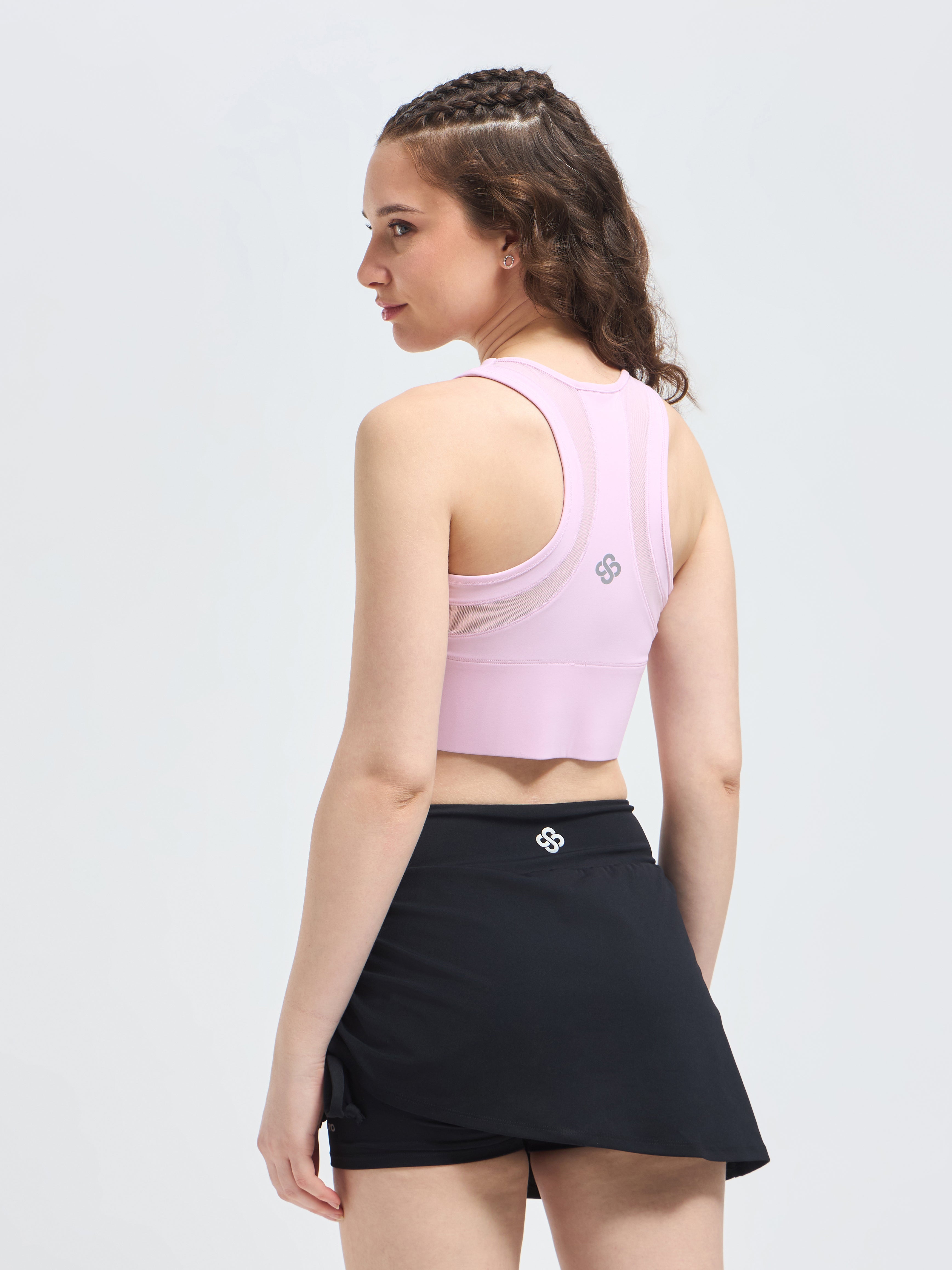 Luxury Gym Wear – ZipIt Mesh Bra for Women