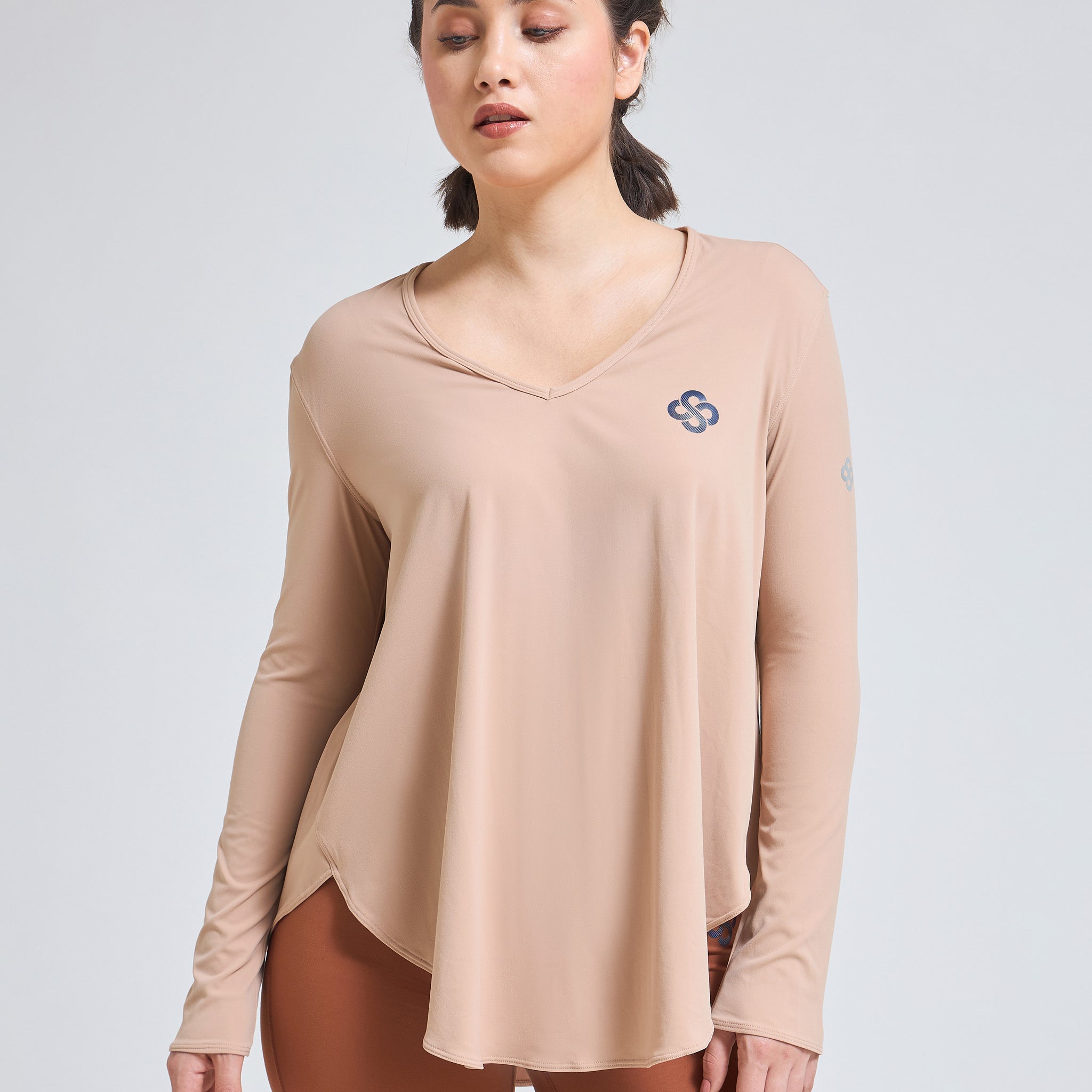 Breathable Luxury Yoga Wear – EasyBreezy Oversized T-Shirt