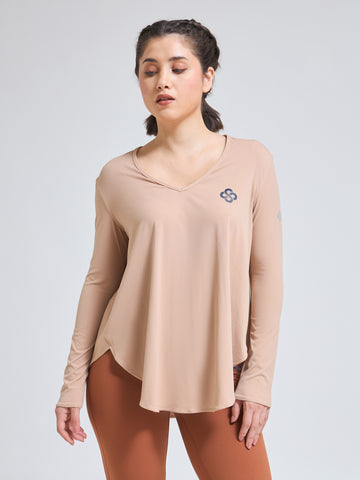 Breathable Luxury Yoga Wear – EasyBreezy Oversized T-Shirt