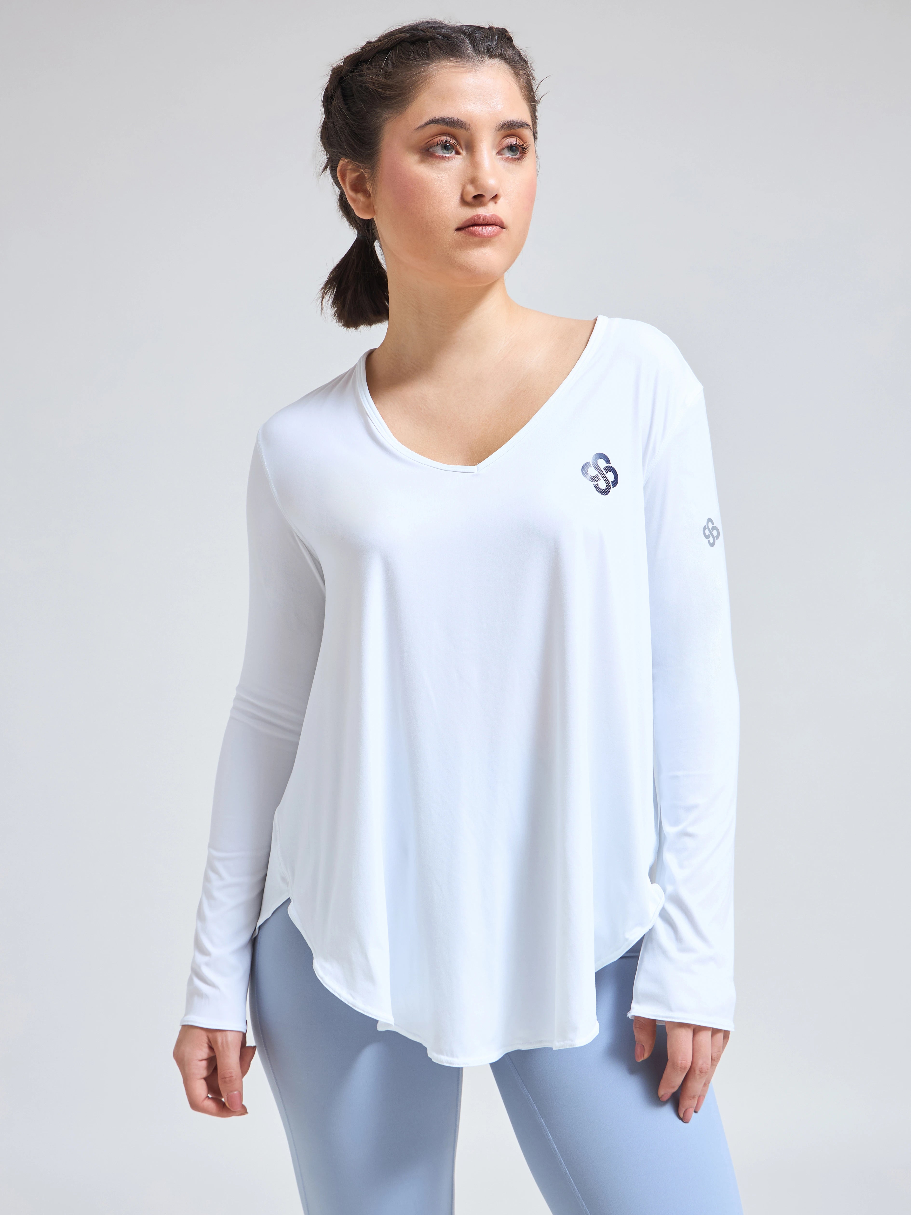 Breathable Luxury Yoga Wear – EasyBreezy Oversized T-Shirt