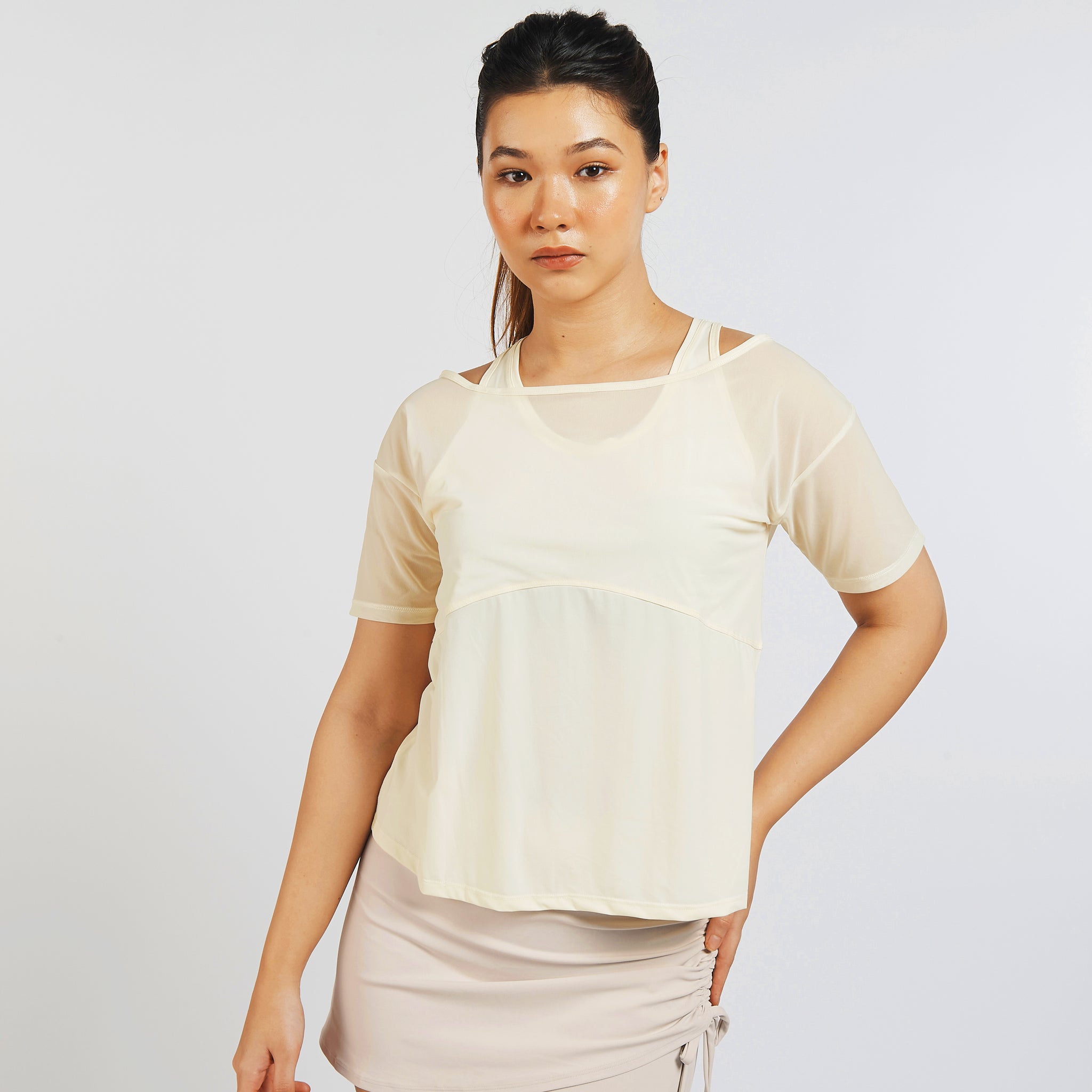Mesh Marvel Quick-Dry Top