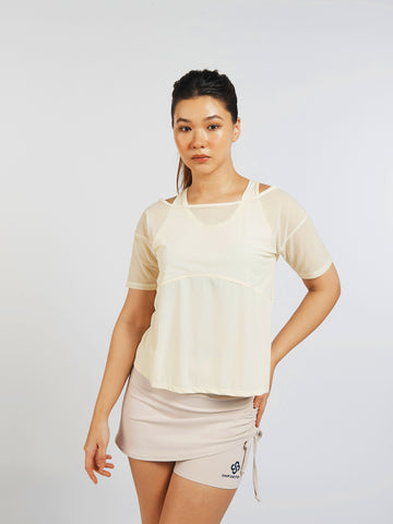 Mesh Marvel Quick-Dry Top