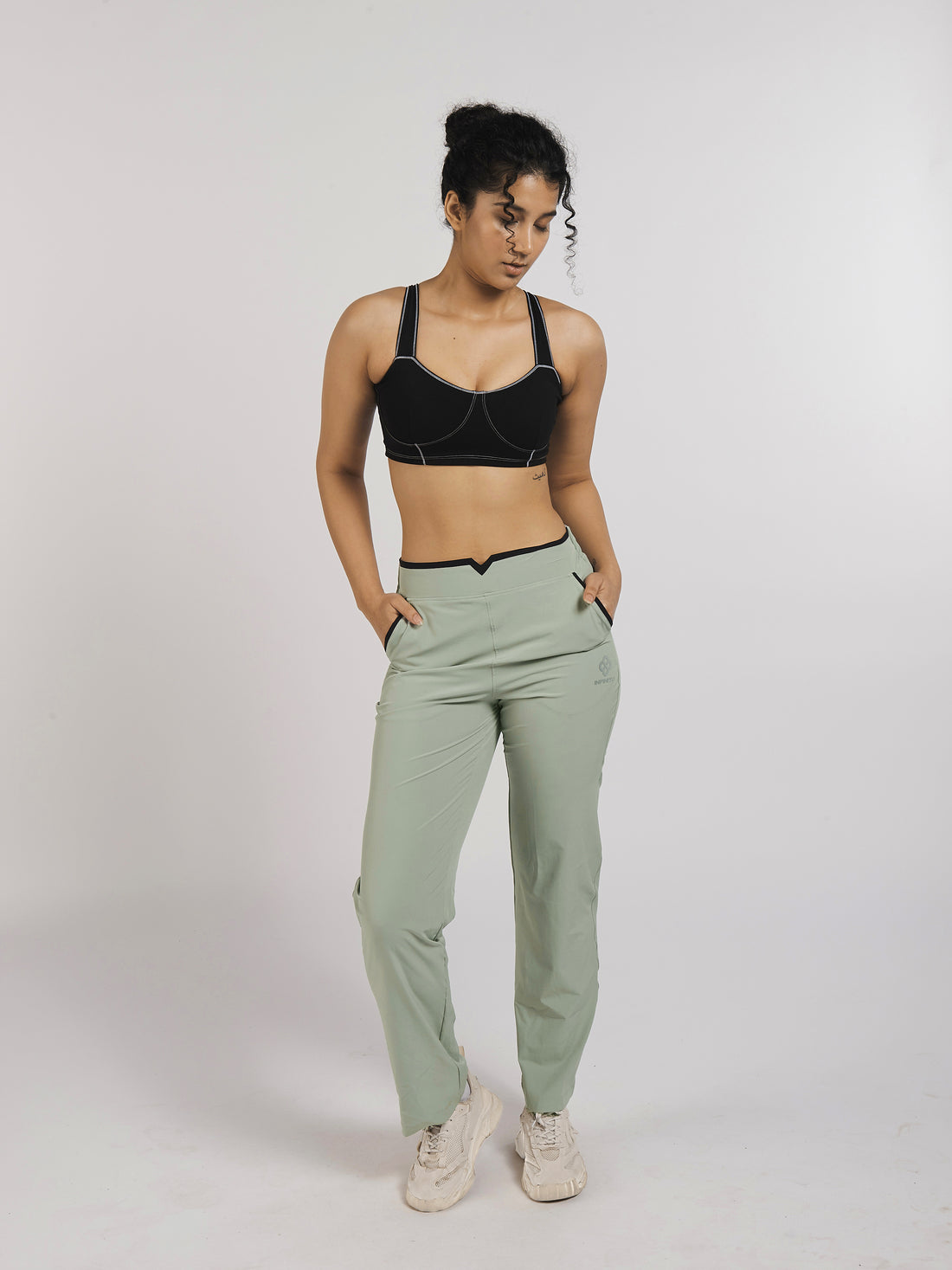 FitFemme High-Waist Running Pants