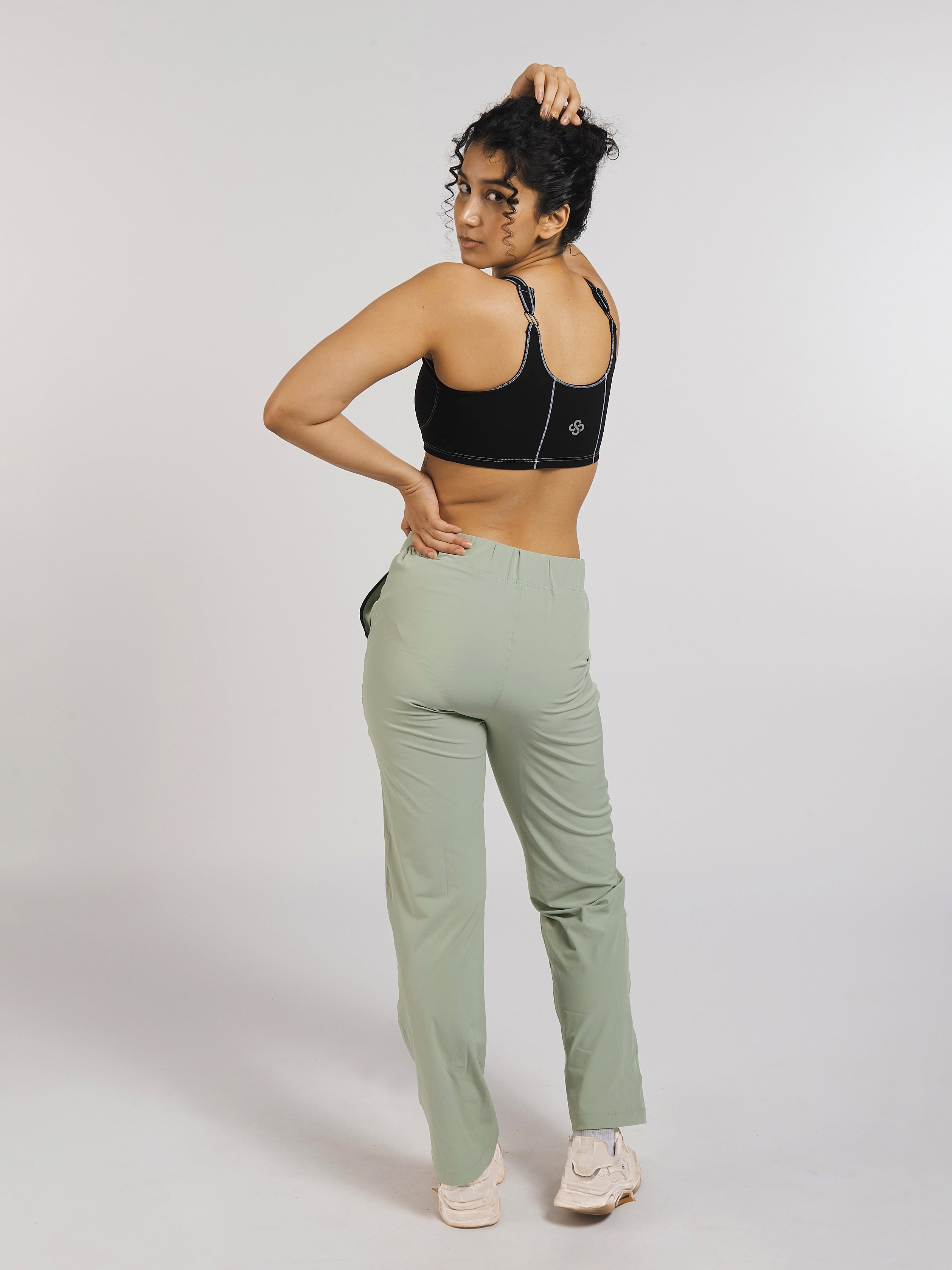 FitFemme High-Waist Running Pants