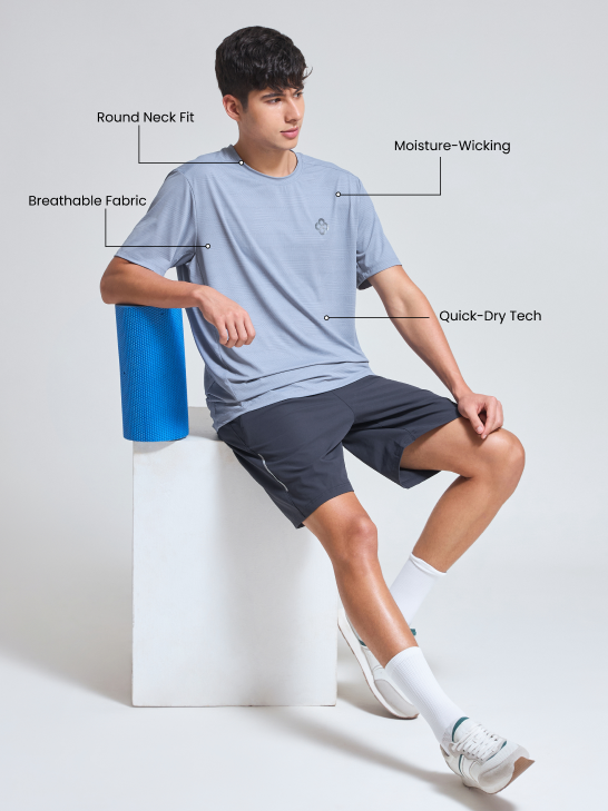 SweatShield Gym T-Shirt For Men